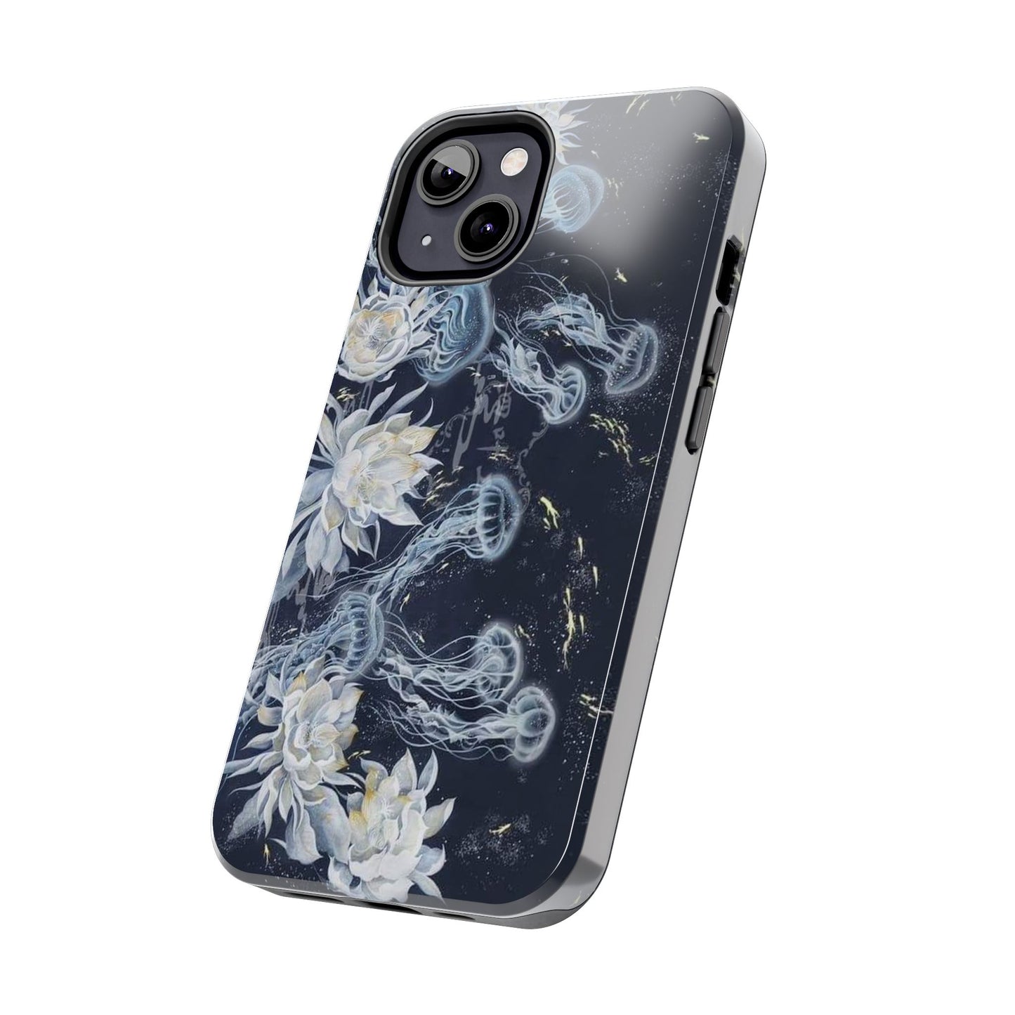 Jellyfish &Lily iPhone Case