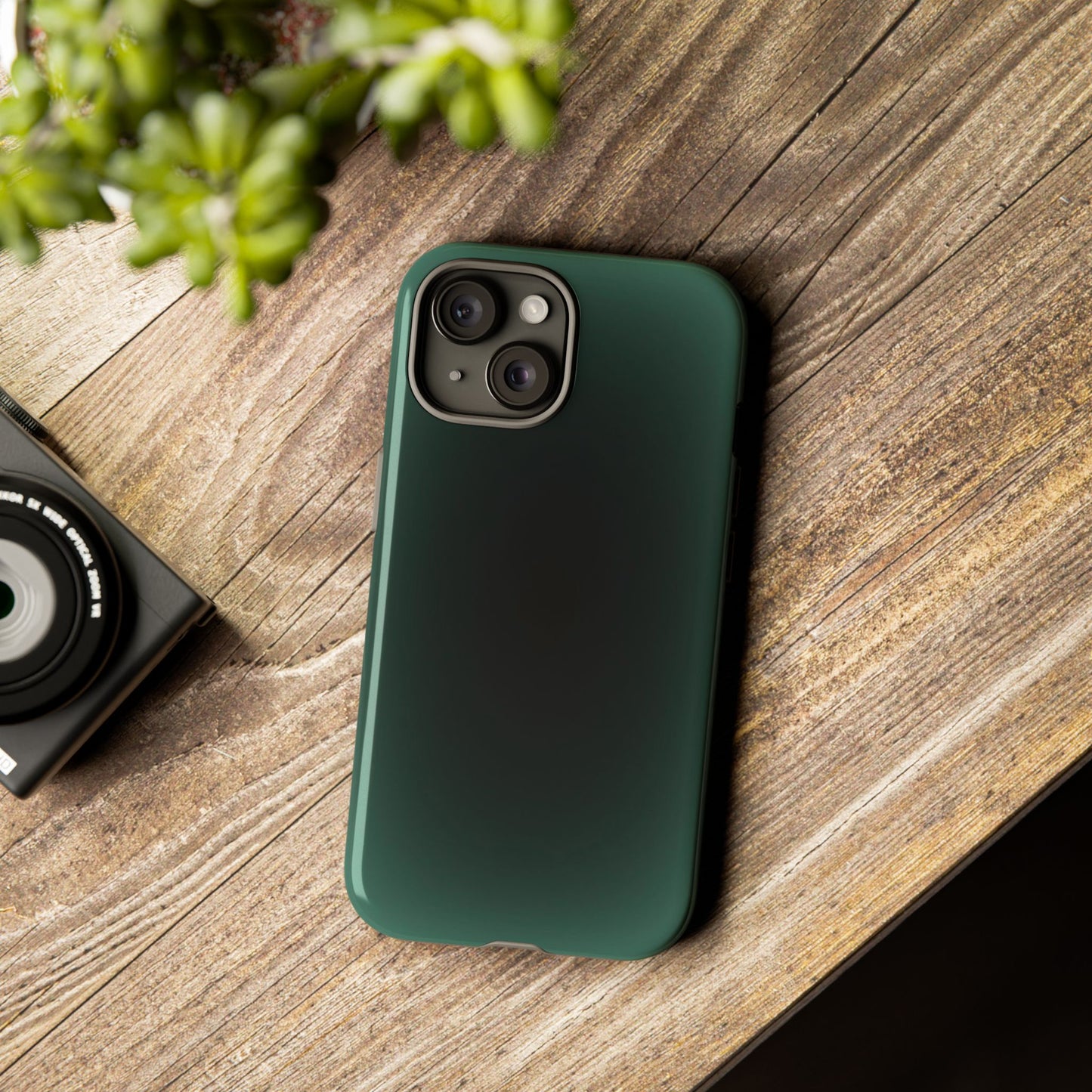 Midnight Green Aura Phone Case