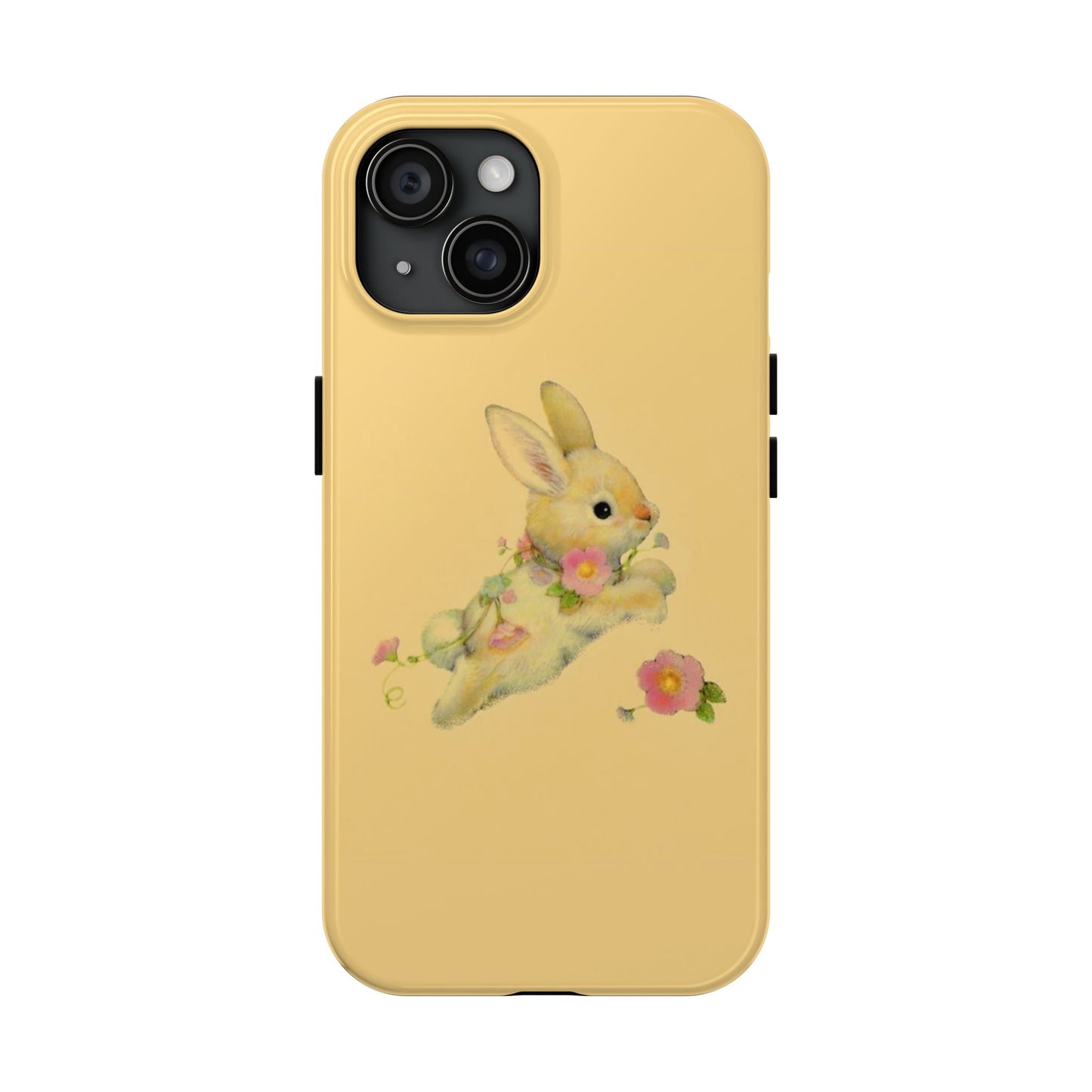 Bunny Floral iPhone Case