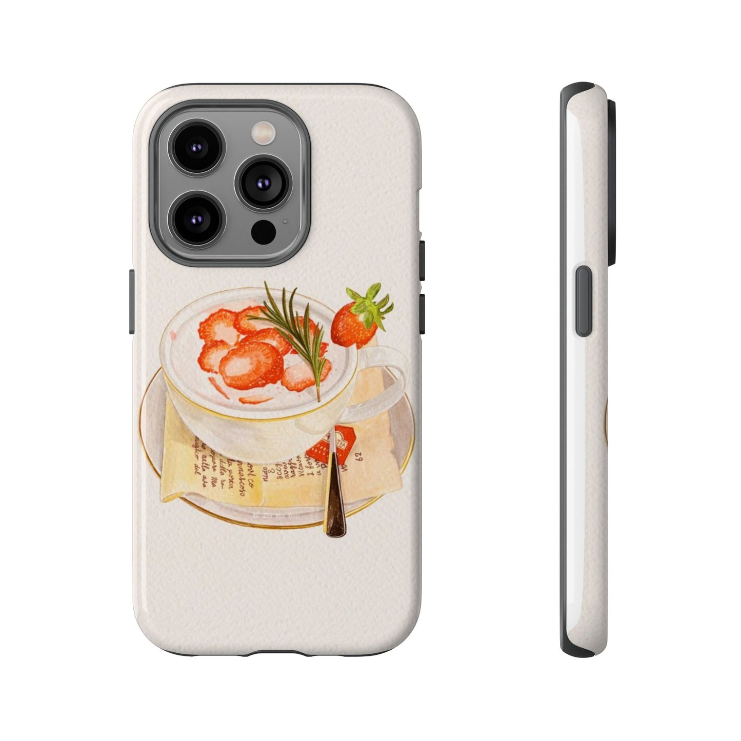 Strawberry Cream iPhone Case