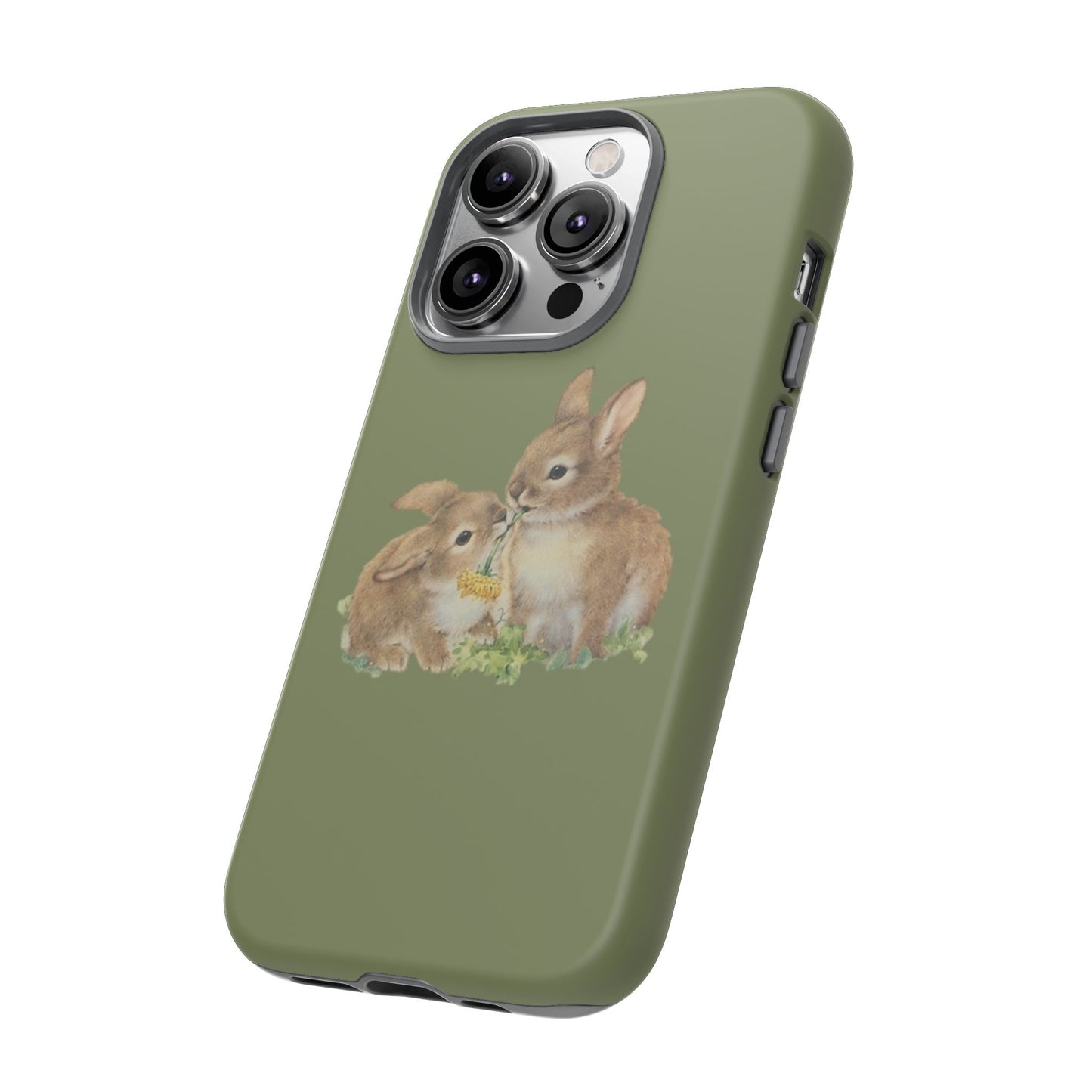 Olive Bunnies Phone Cases