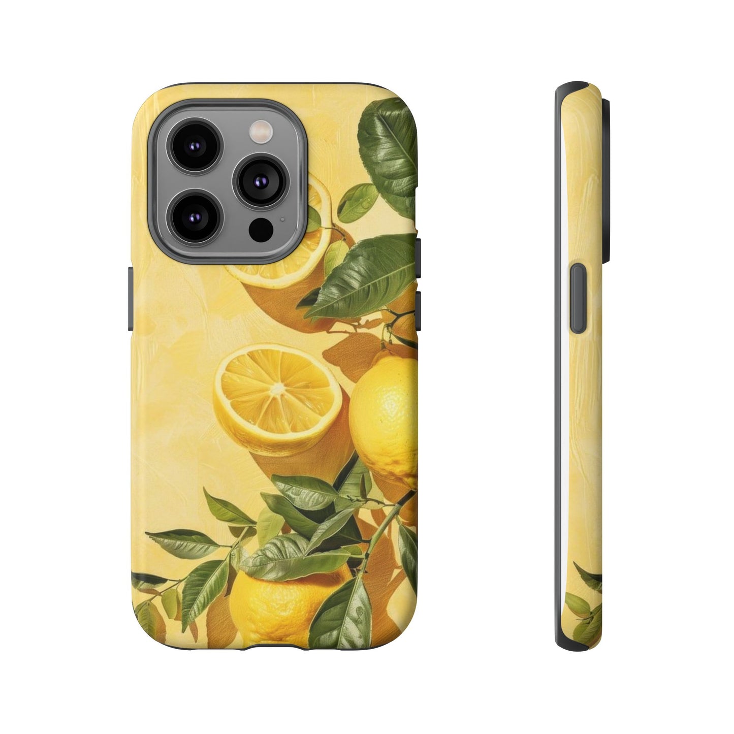 Lemon Wall iPhone Case