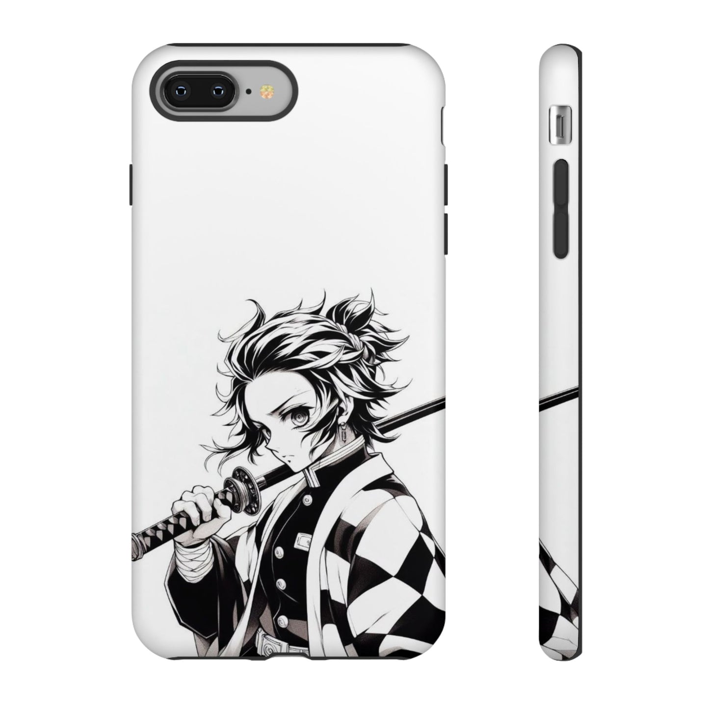 White Kamado Tanjiro Phone Case