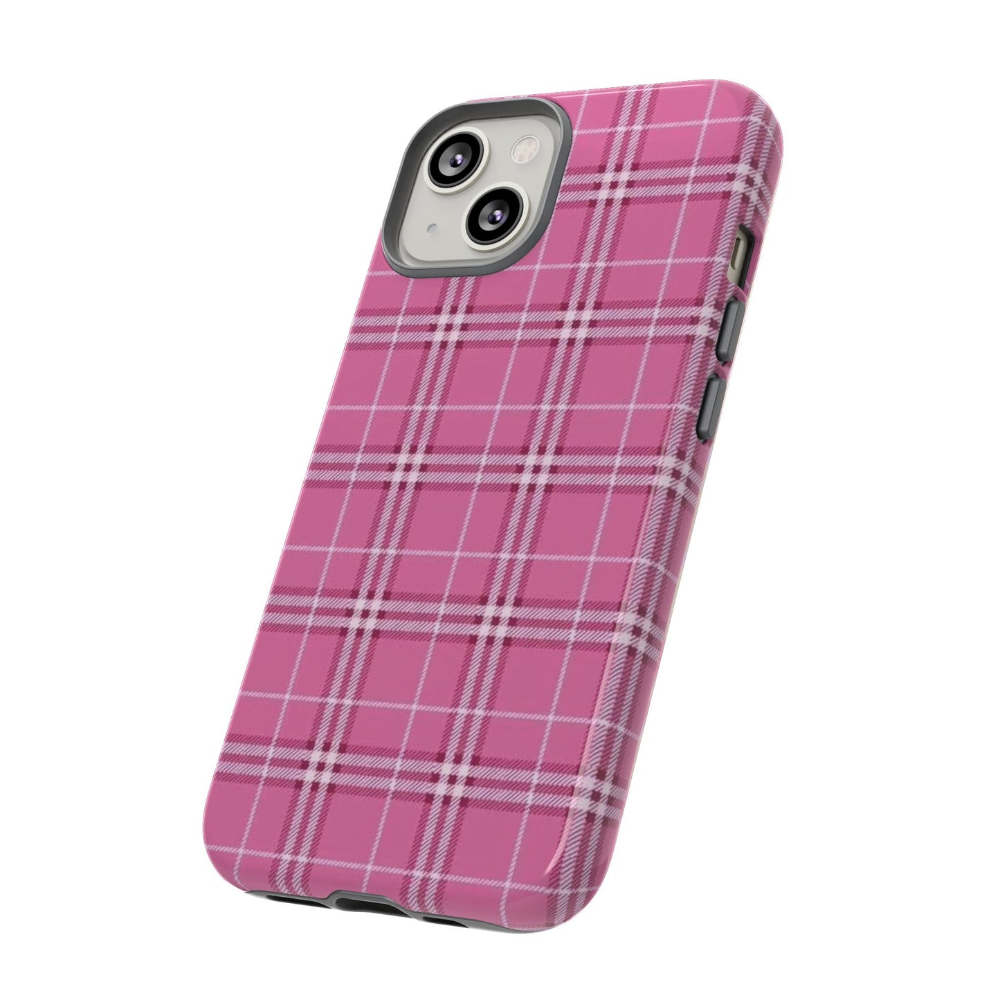 Pink Flannel iPhone Case