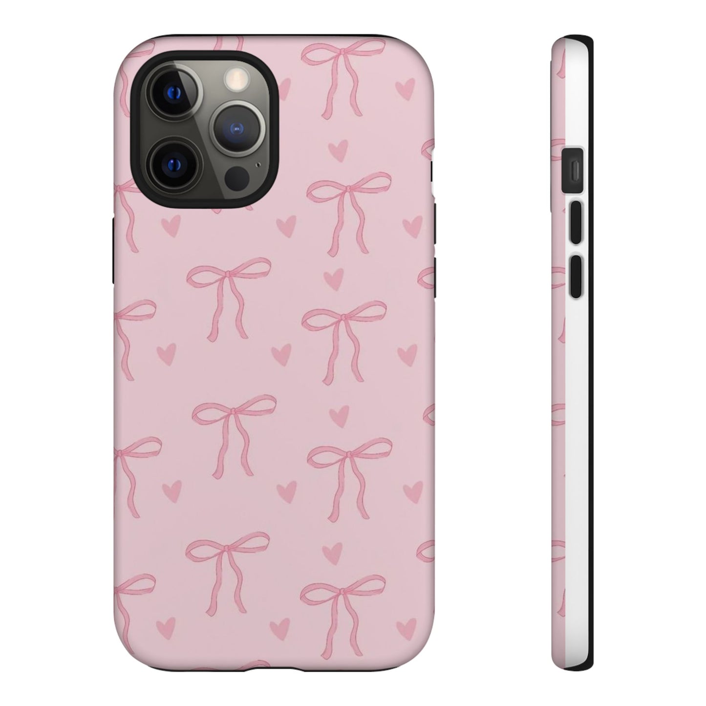 Bows and Hearts iPhone Case