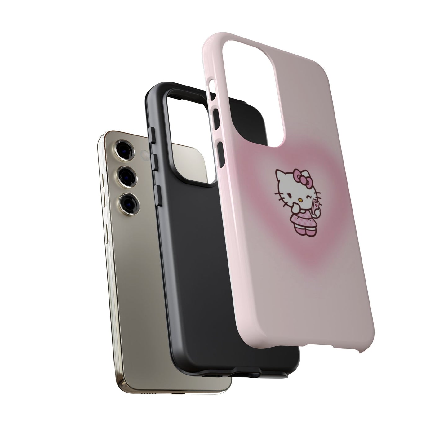 Hello Kitty Heart Aura Phone Case