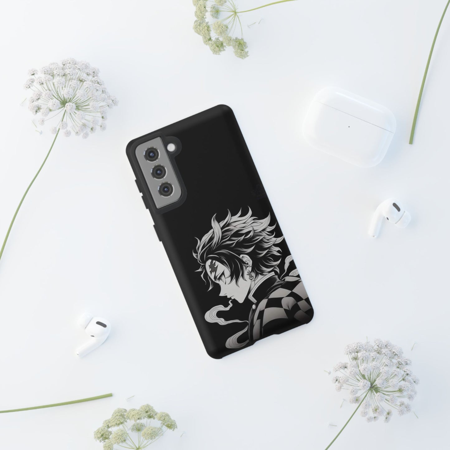 Black Kamado Tanjiro Phone Case