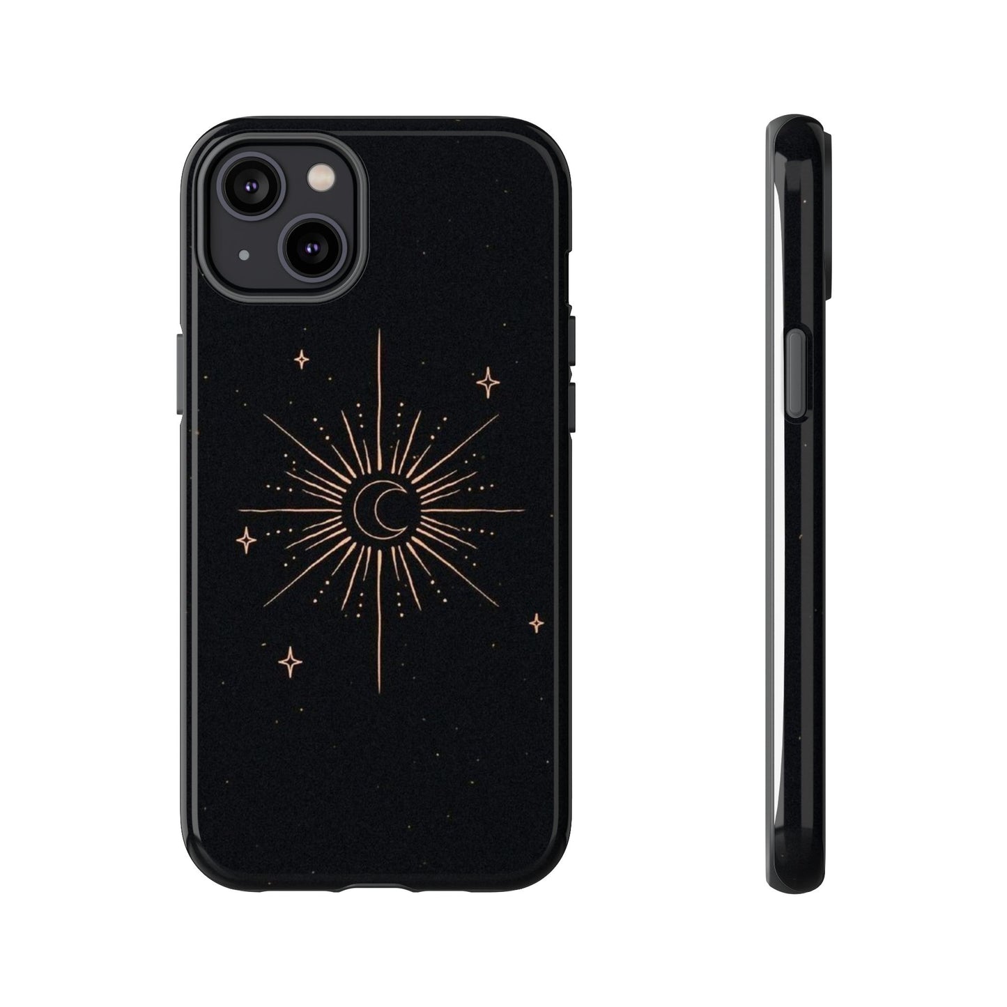 Golden Stars iPhone Case