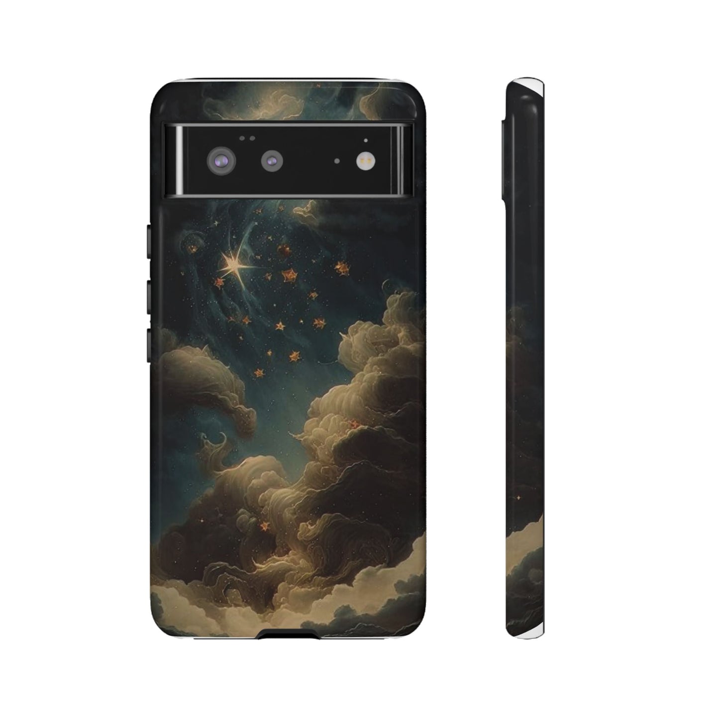 Cloudy Stars iPhone Case