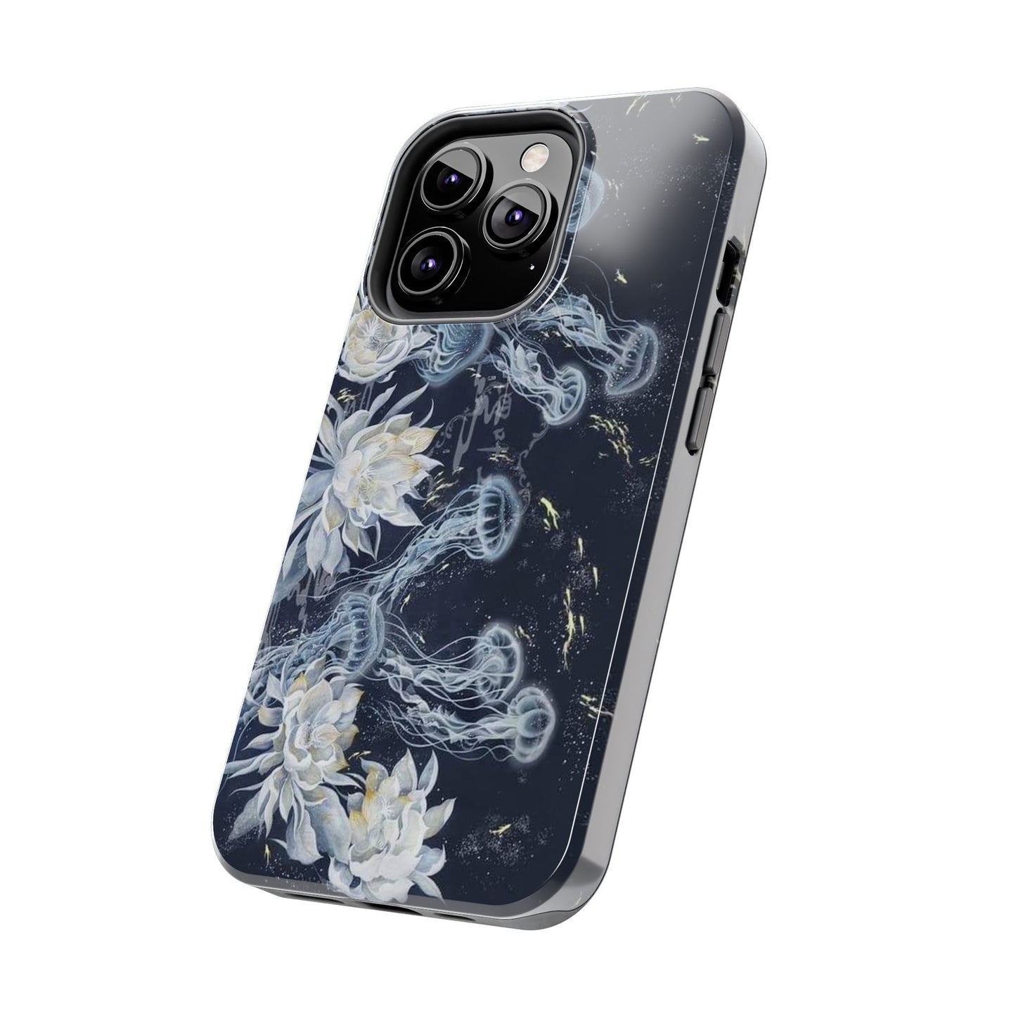 Jellyfish &Lily iPhone Case