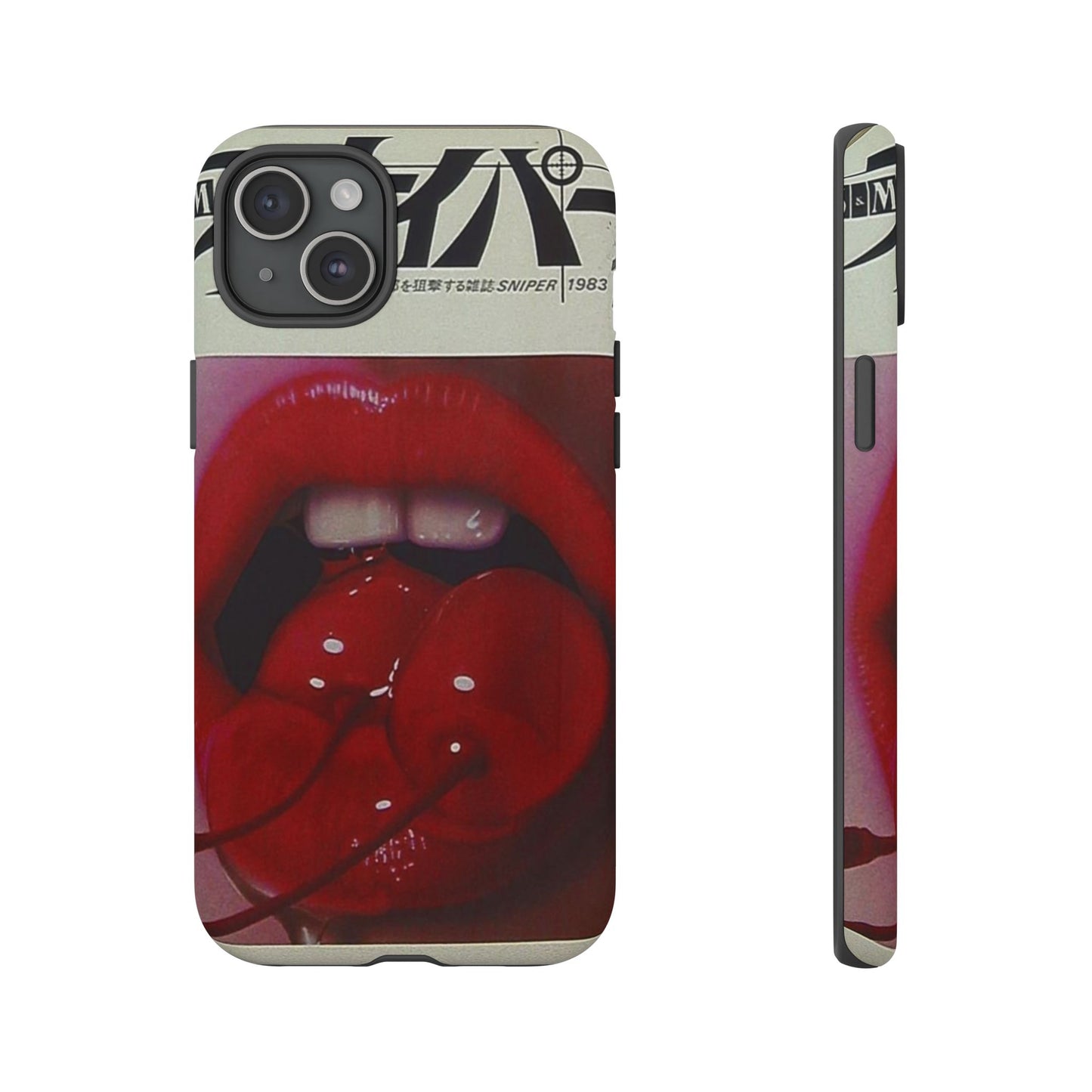 Cherry Lips iPhone Case