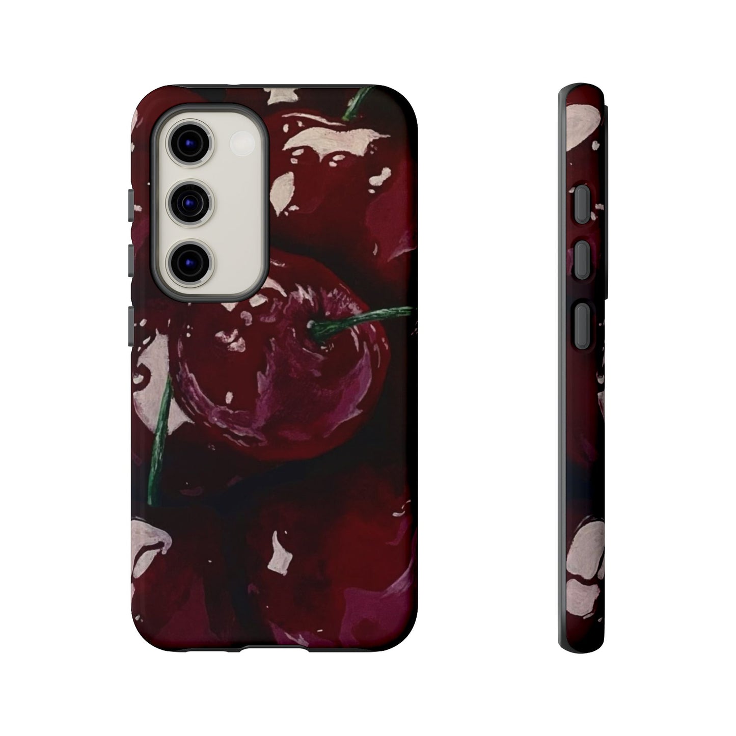 Cherry Painting iPhone Case