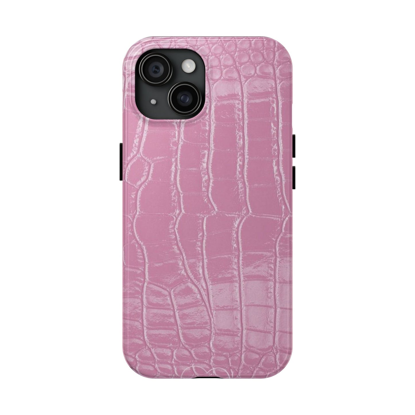 Pink Leather iPhone Case