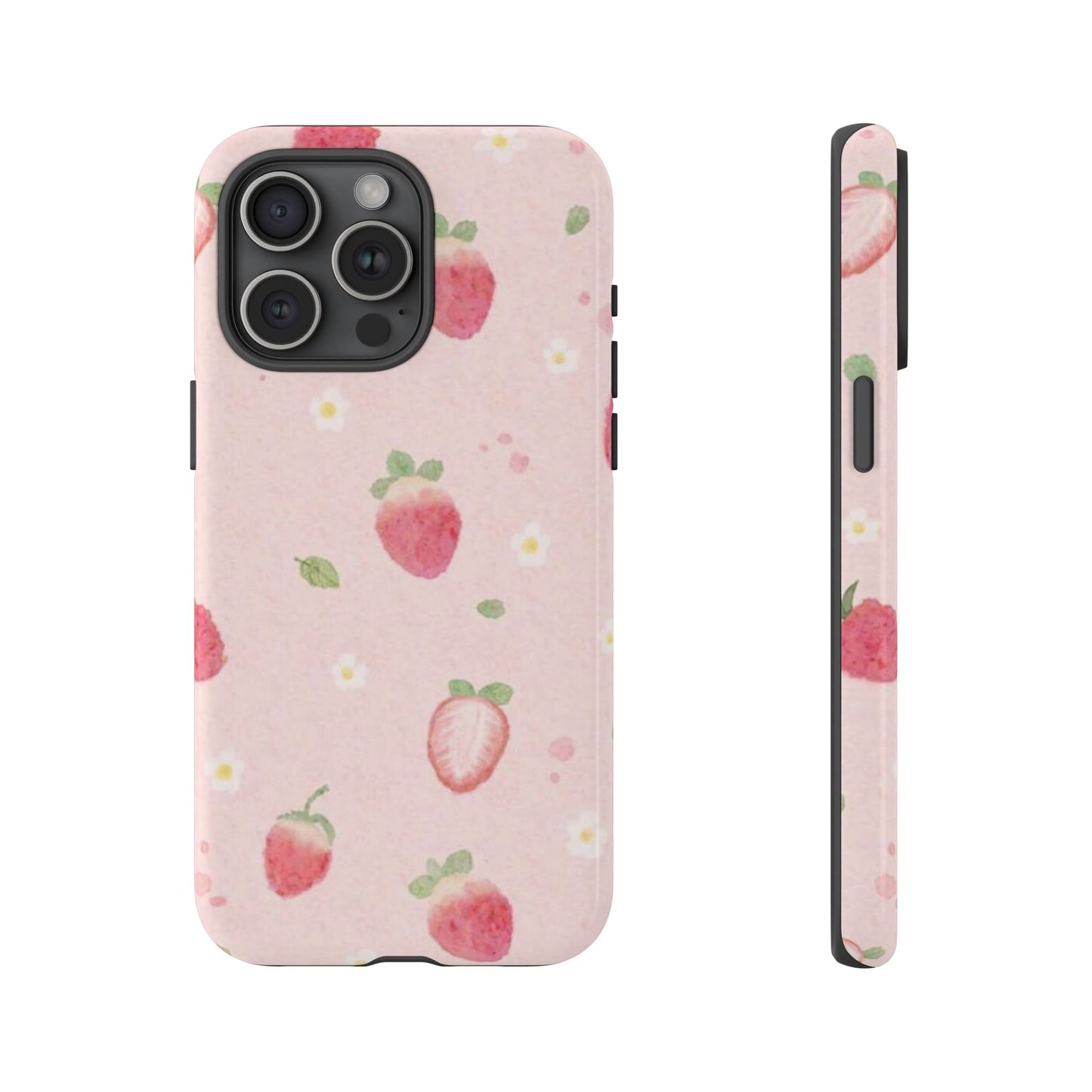 Strawberry Daisy iPhone Case