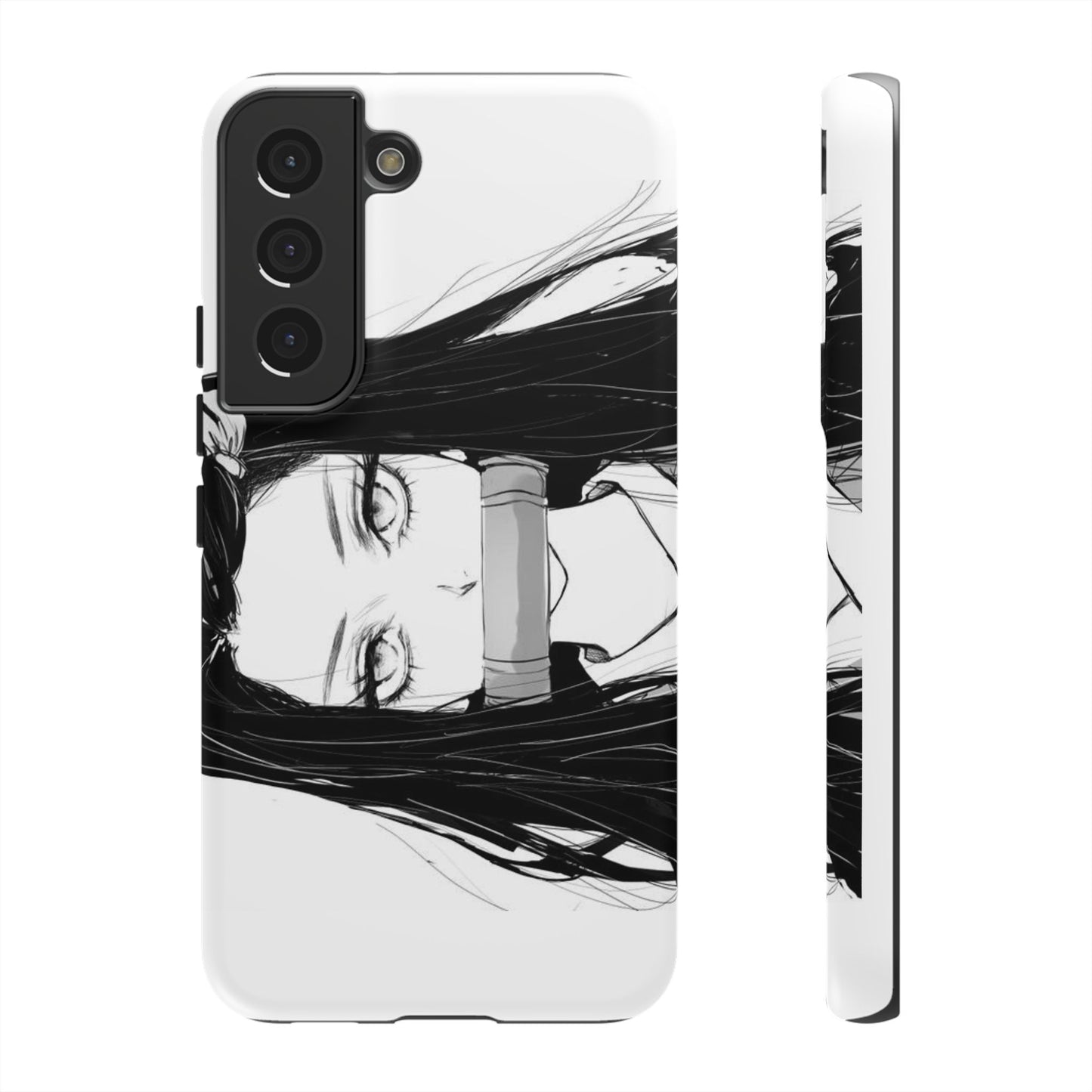 White Nezuko Kamado Clipart Phone Case