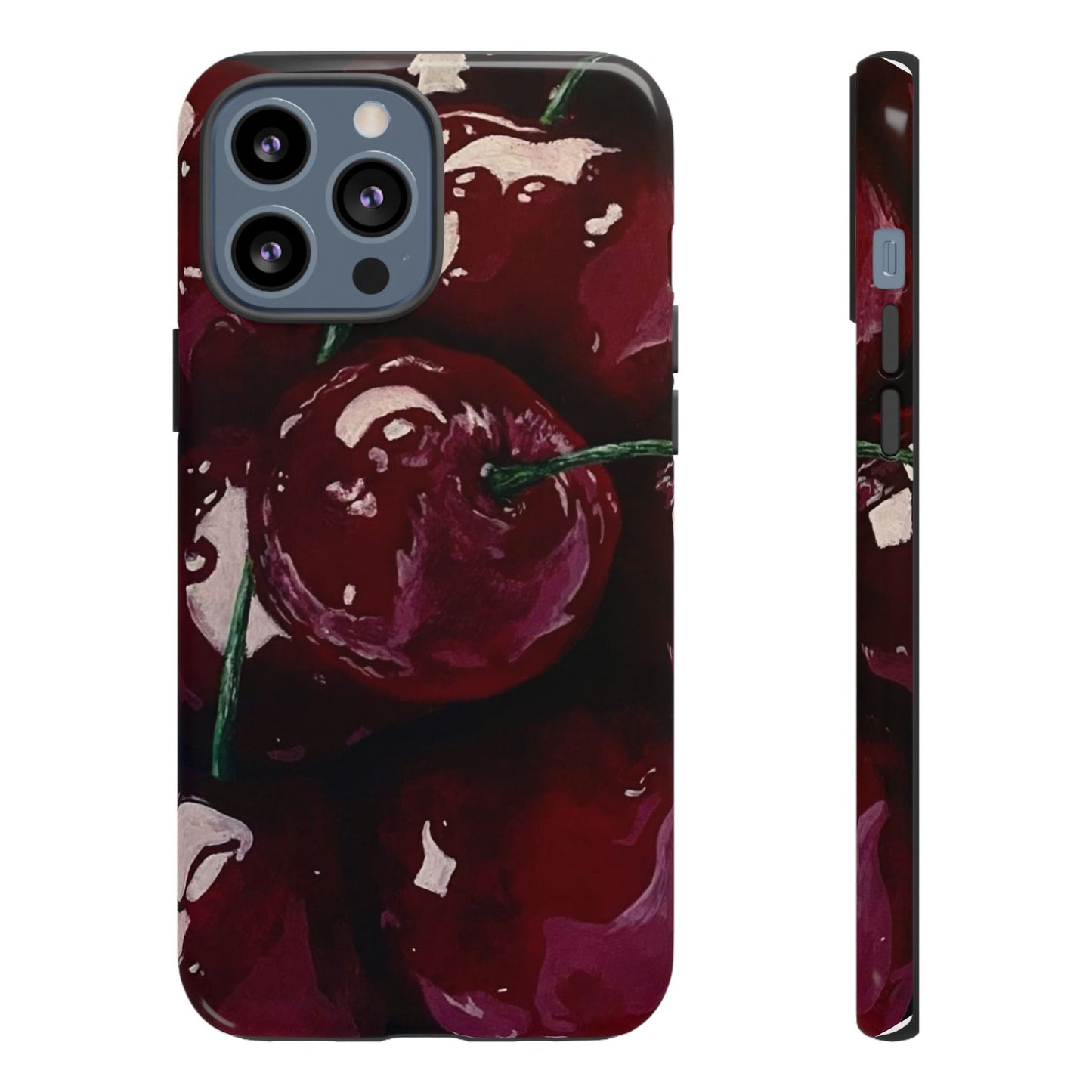 Cherry Painting iPhone Case