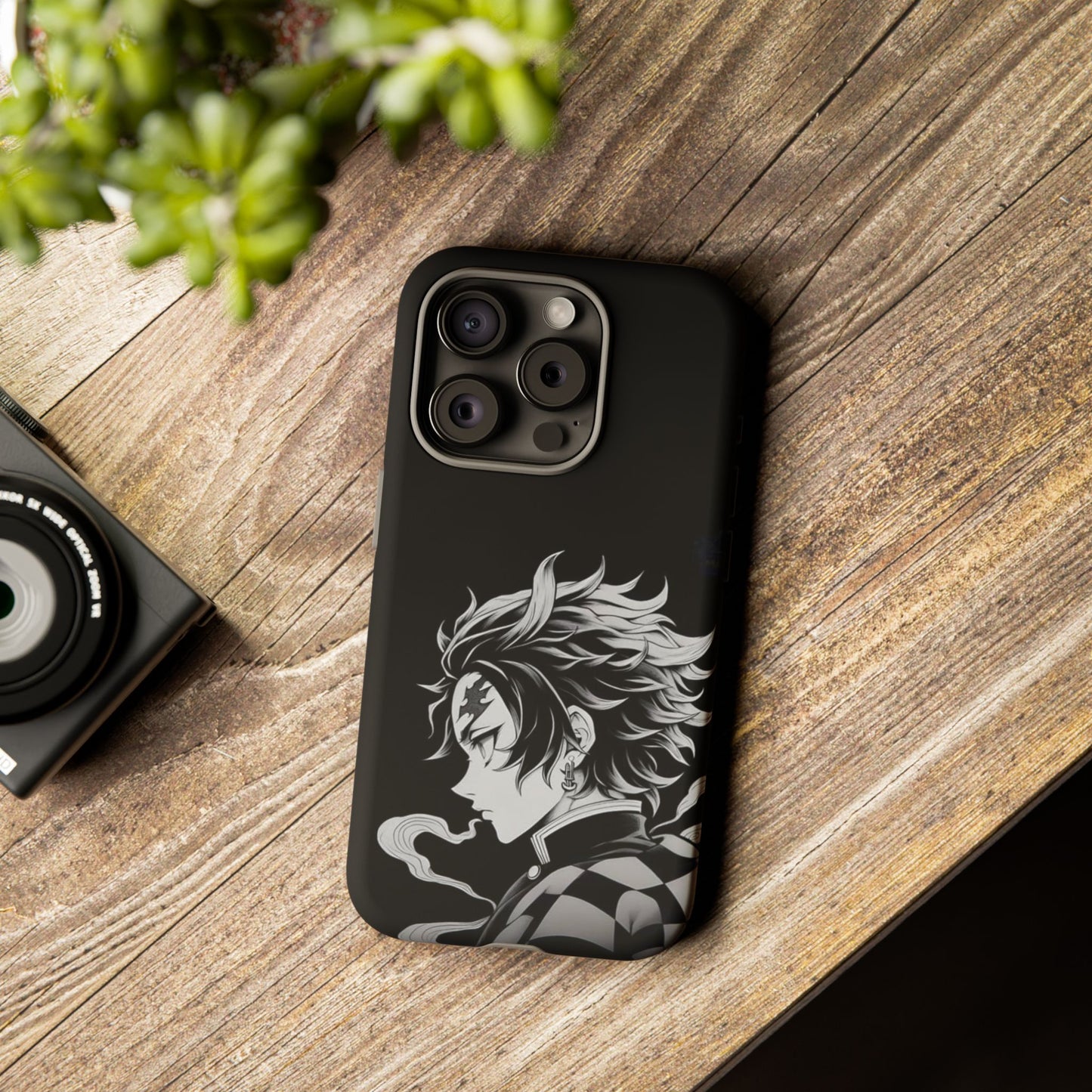 Black Kamado Tanjiro Phone Case