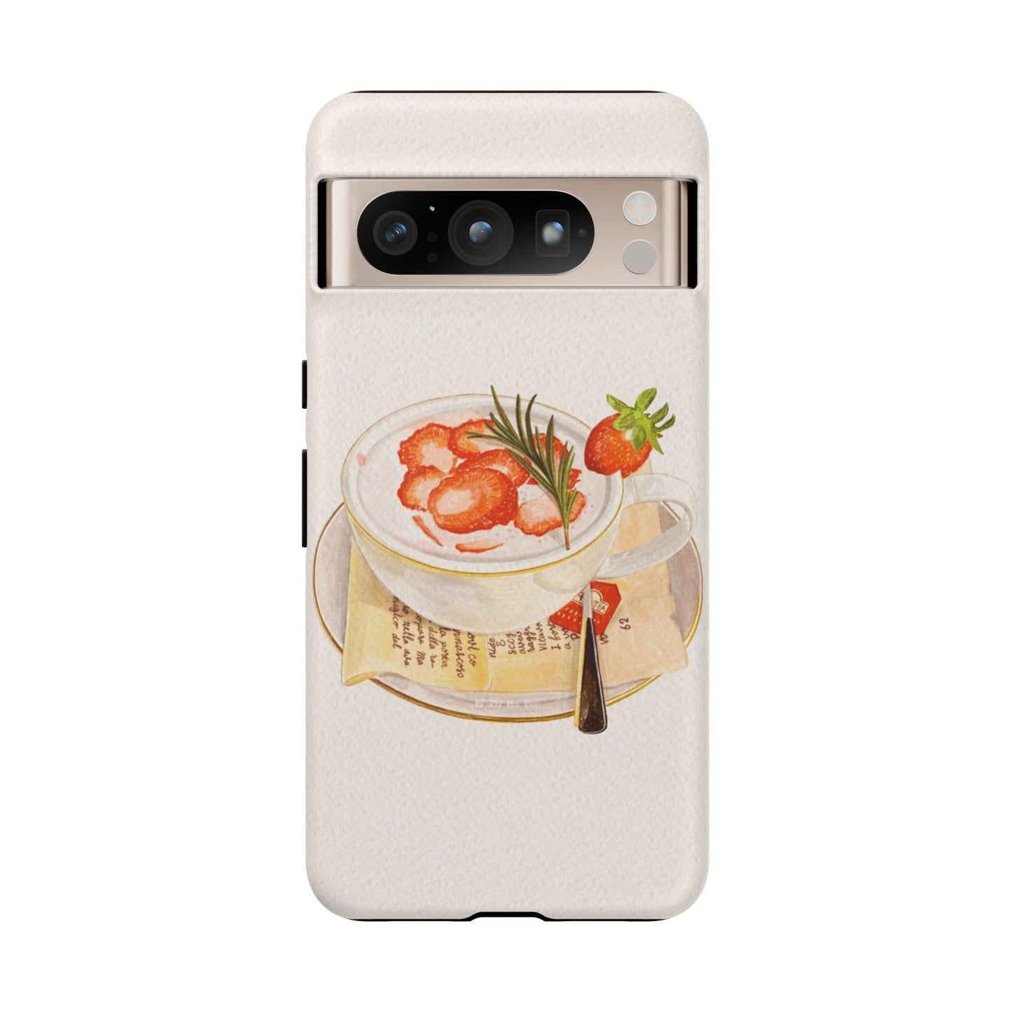 Strawberry Cream iPhone Case