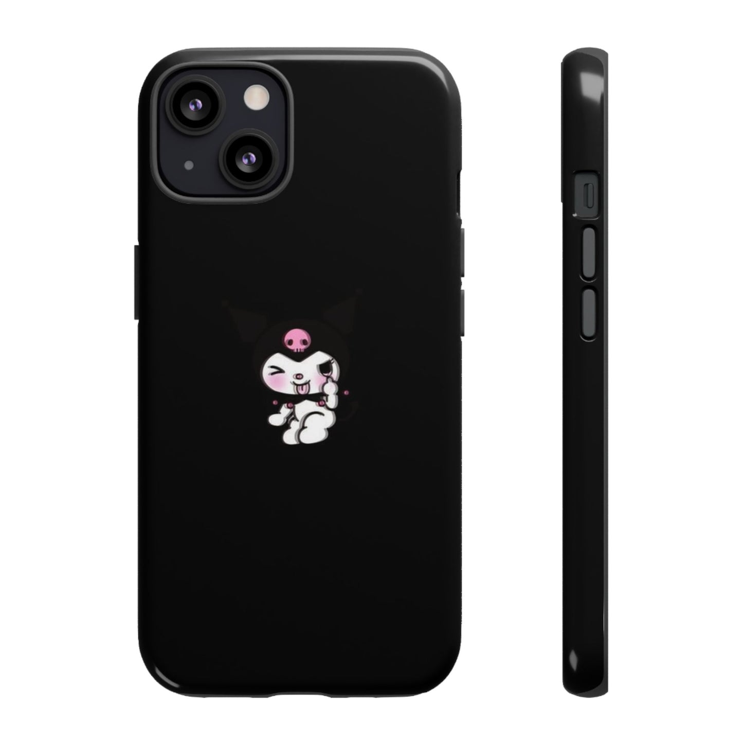 Black Kuromi Shadow Phone Case