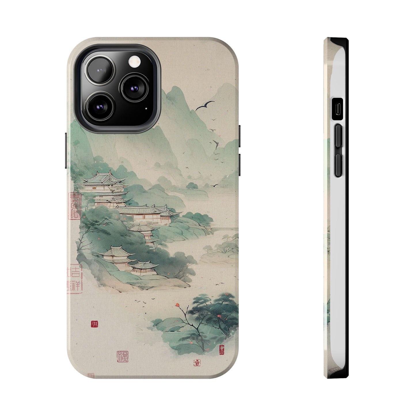 Mountain Village iPhone Case