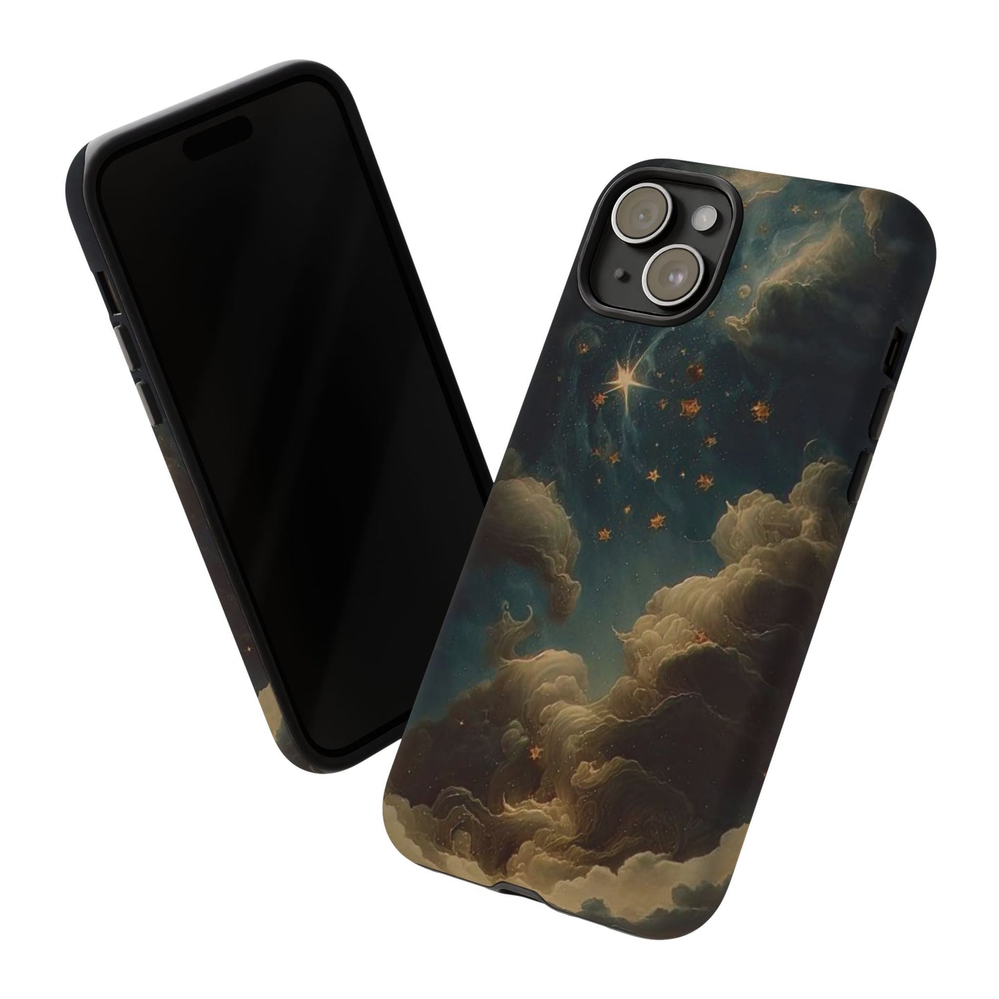 Cloudy Stars iPhone Case