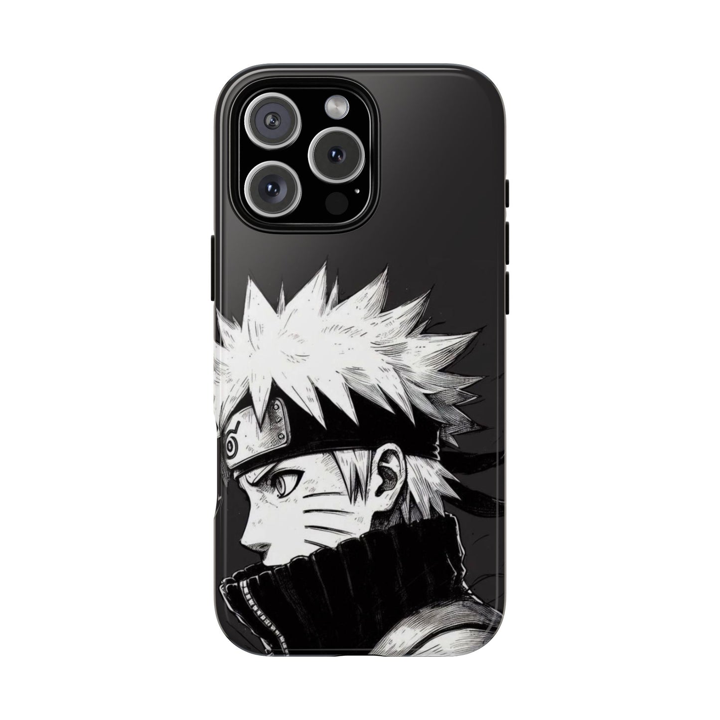 Black Naruto Clipart Phone Case