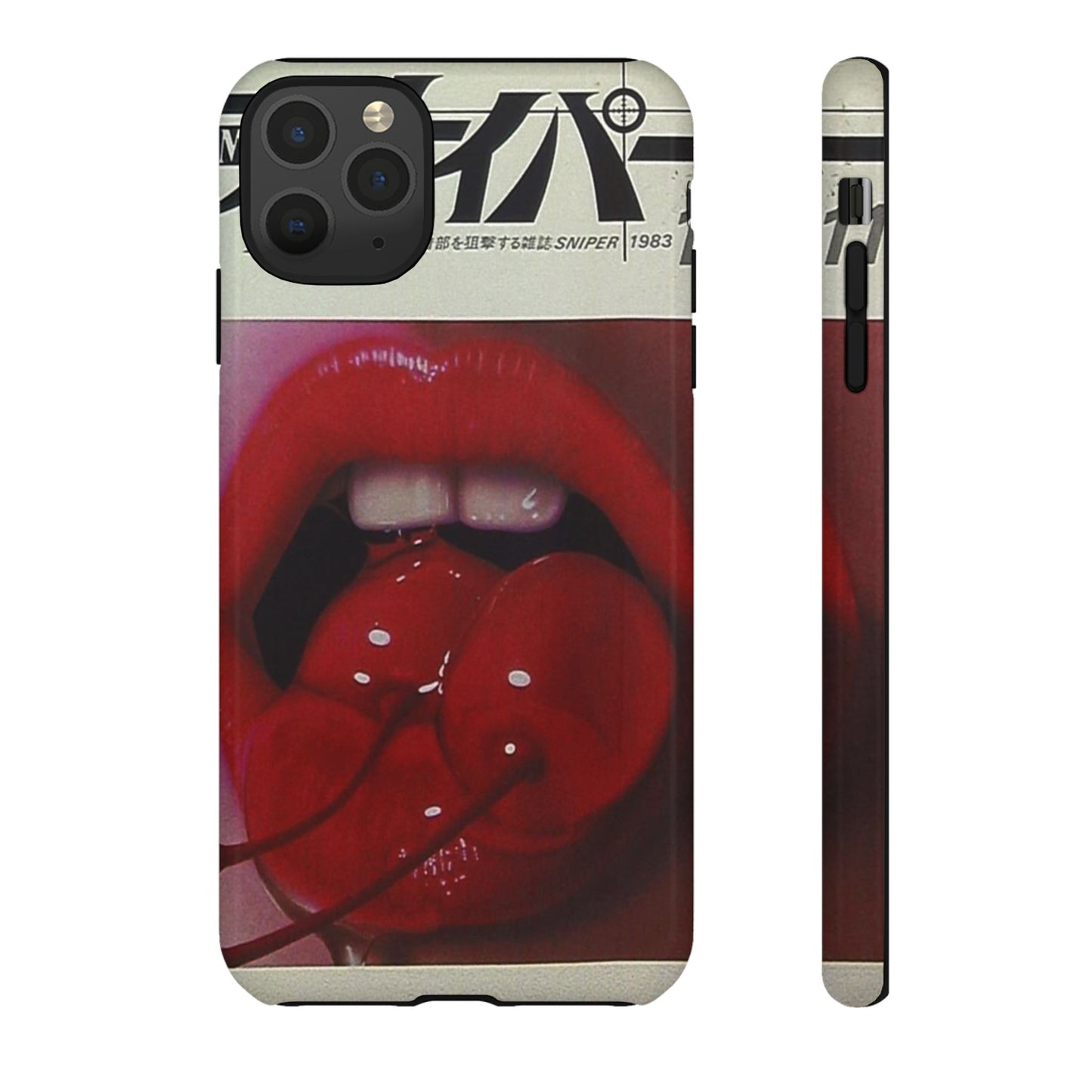 Cherry Lips iPhone Case