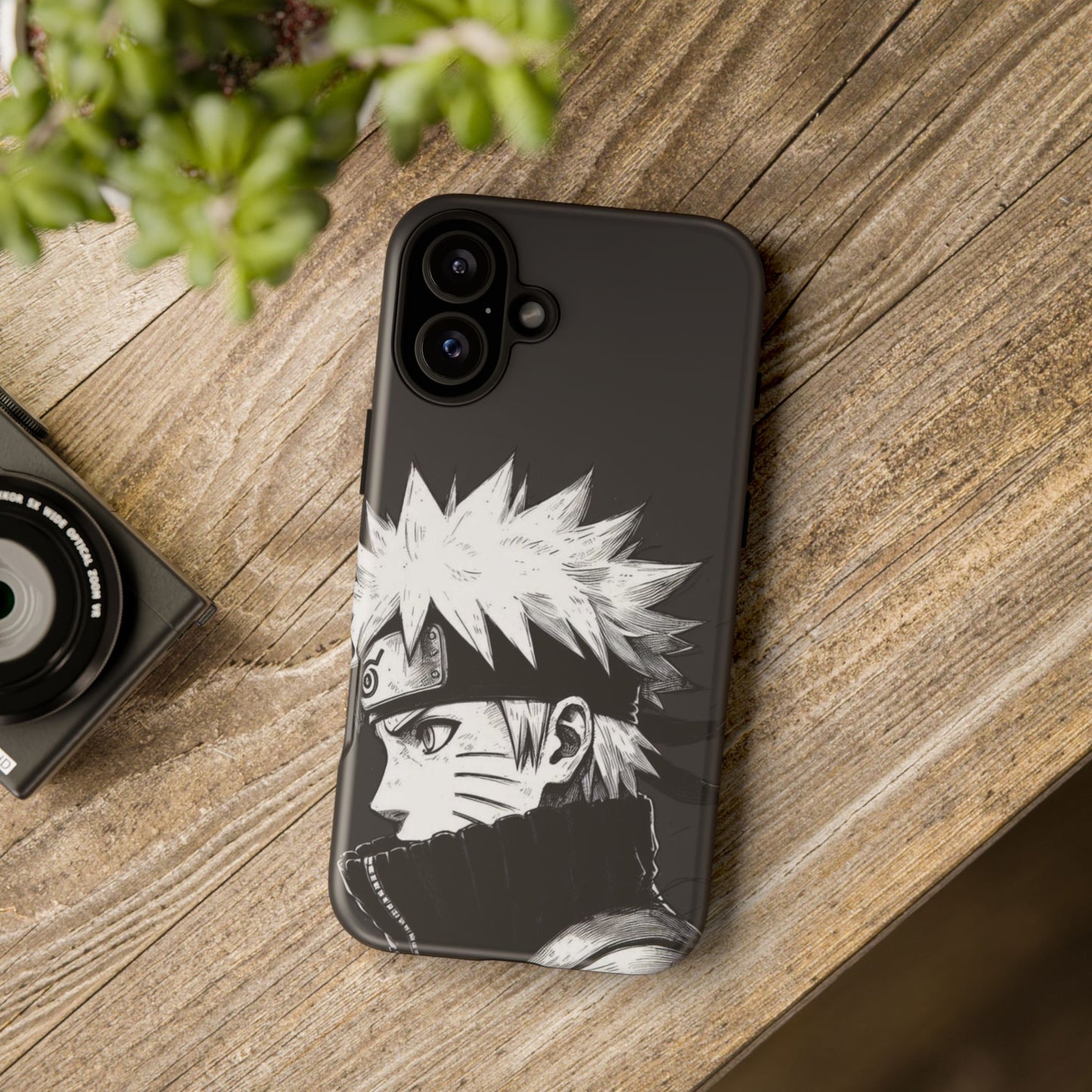 Black Naruto Clipart Phone Case