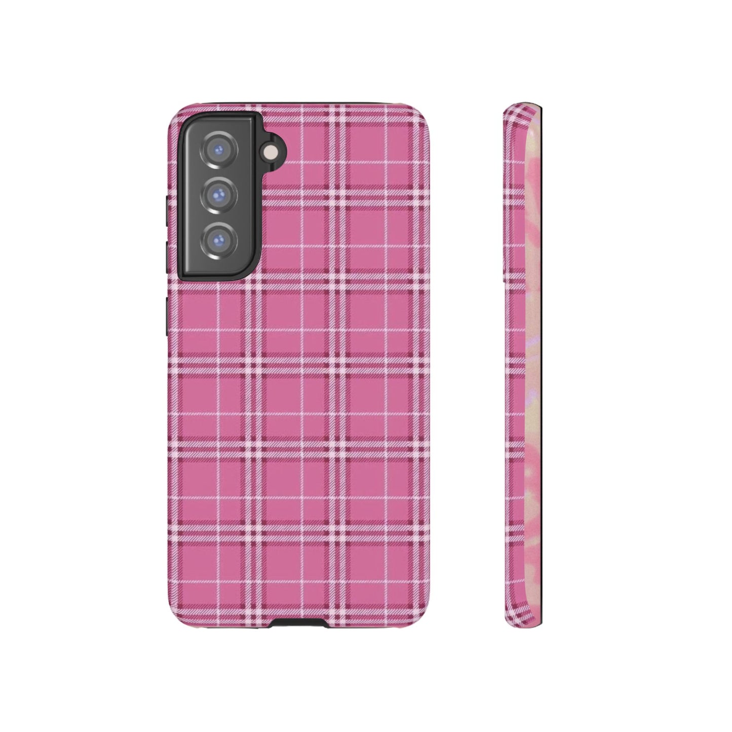 Pink Flannel iPhone Case