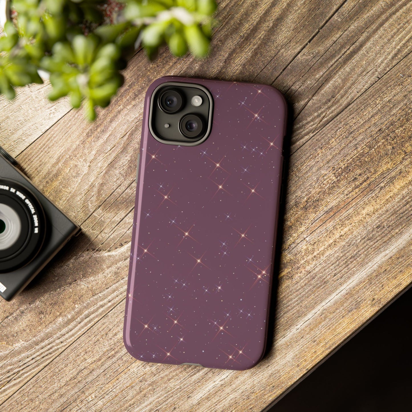 Purple Sparkles Phone Case