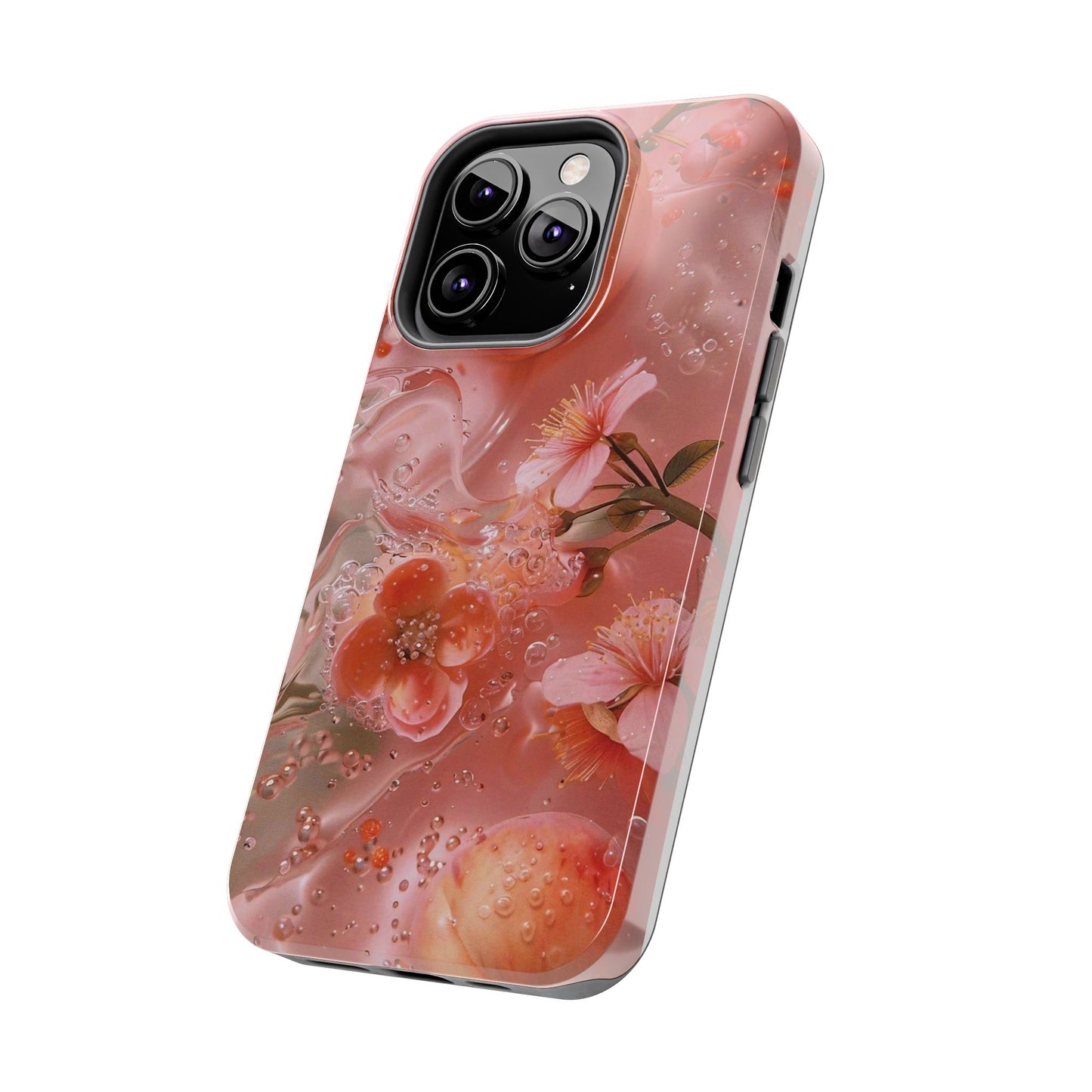 Peach Lily  iPhone Case