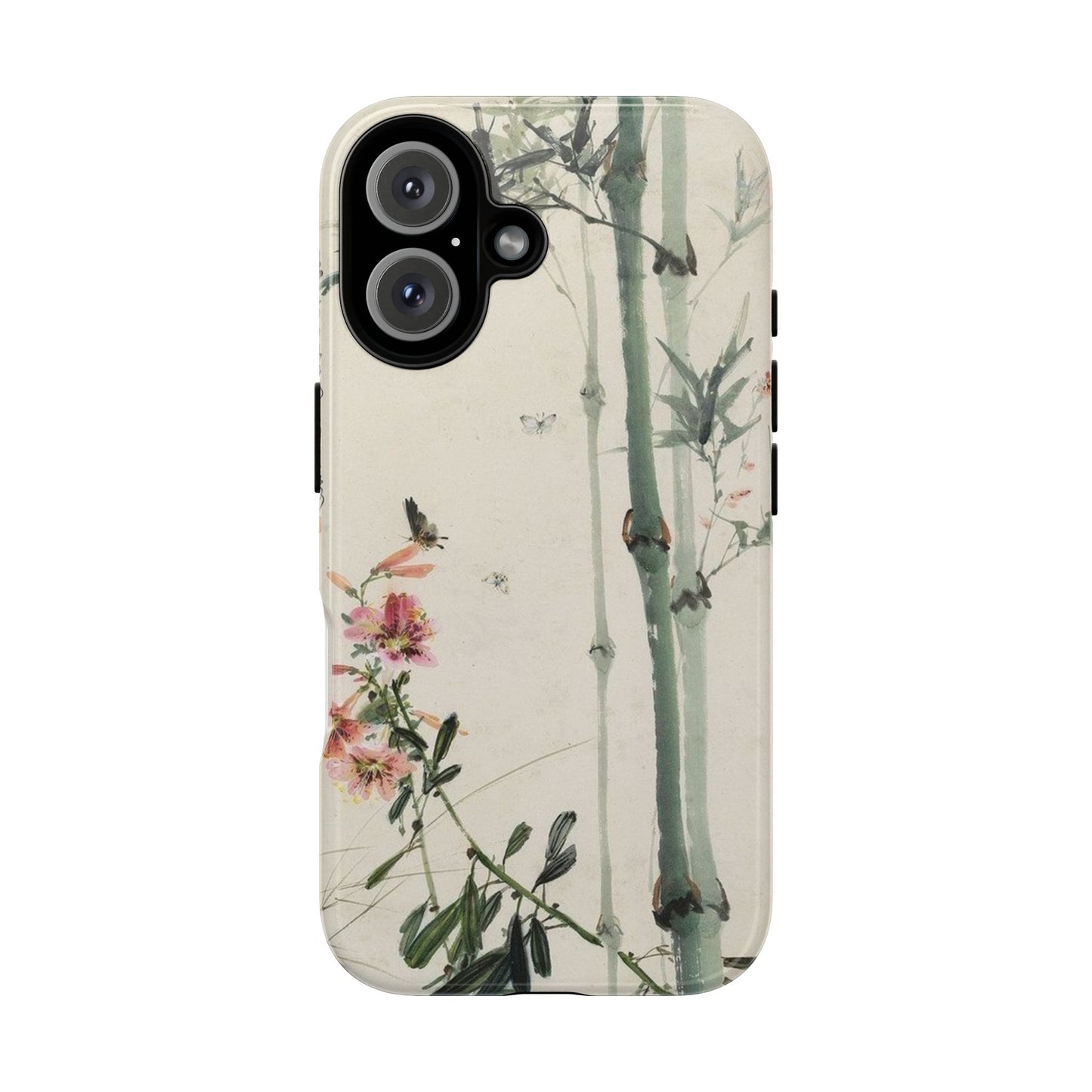 Bamboo Painting iPhone Case