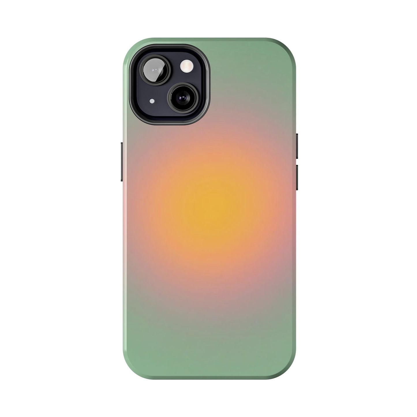 Sage & Orange iPhone Case