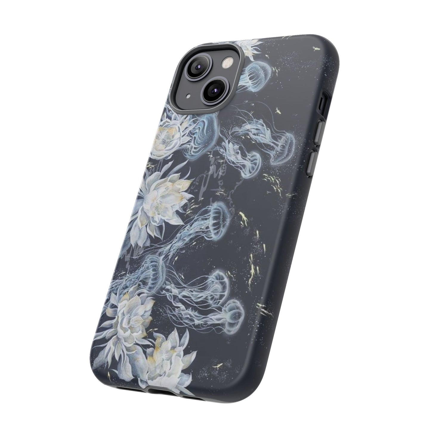 Jellyfish & Lily iPhone Case