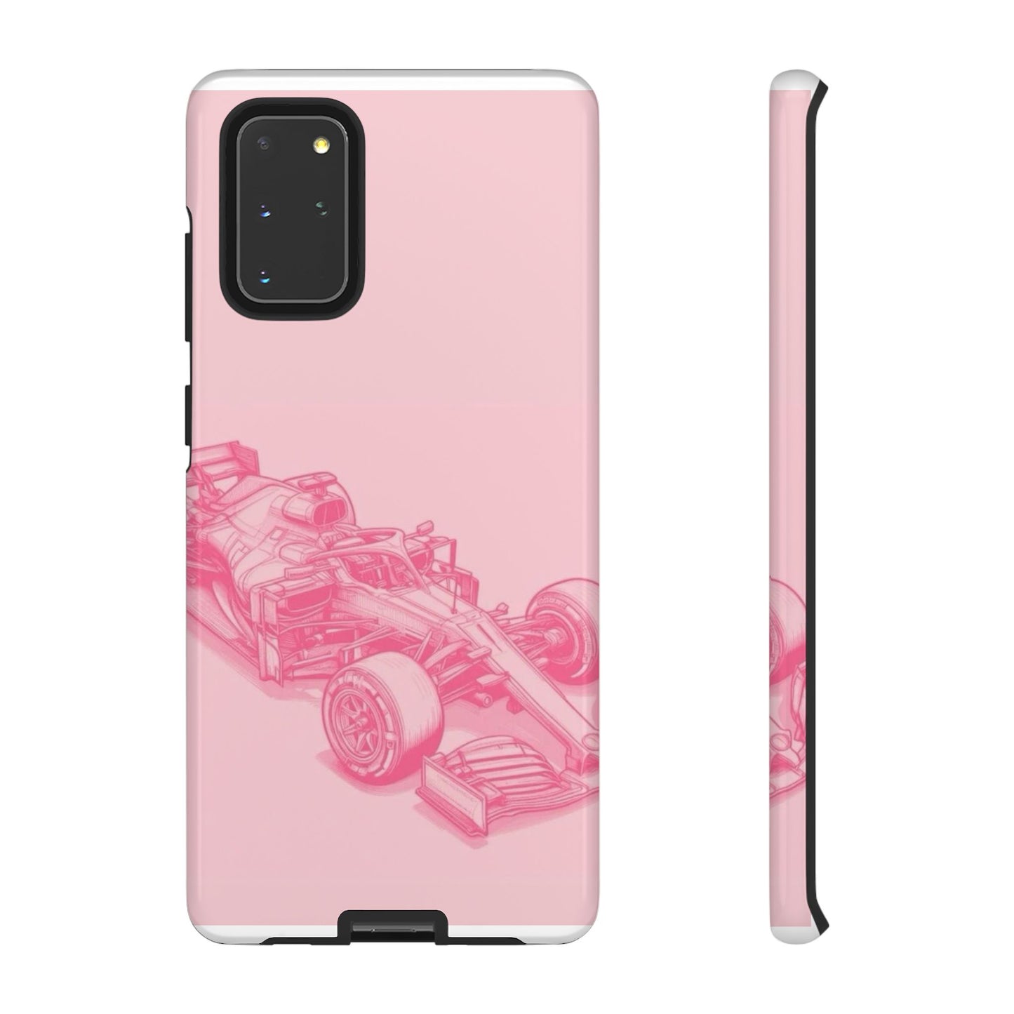 Pink Racecar iPhone Case