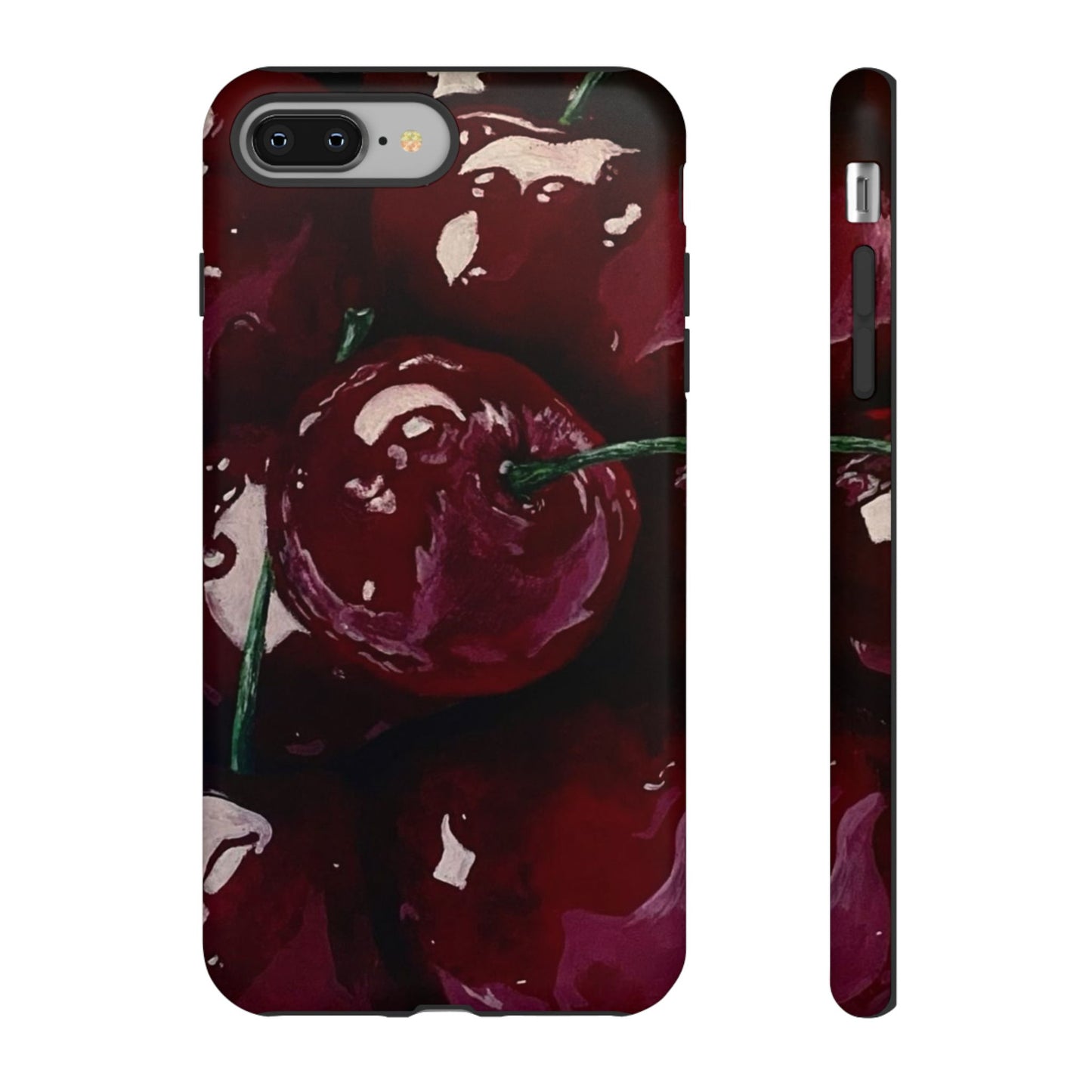 Cherry Painting iPhone Case