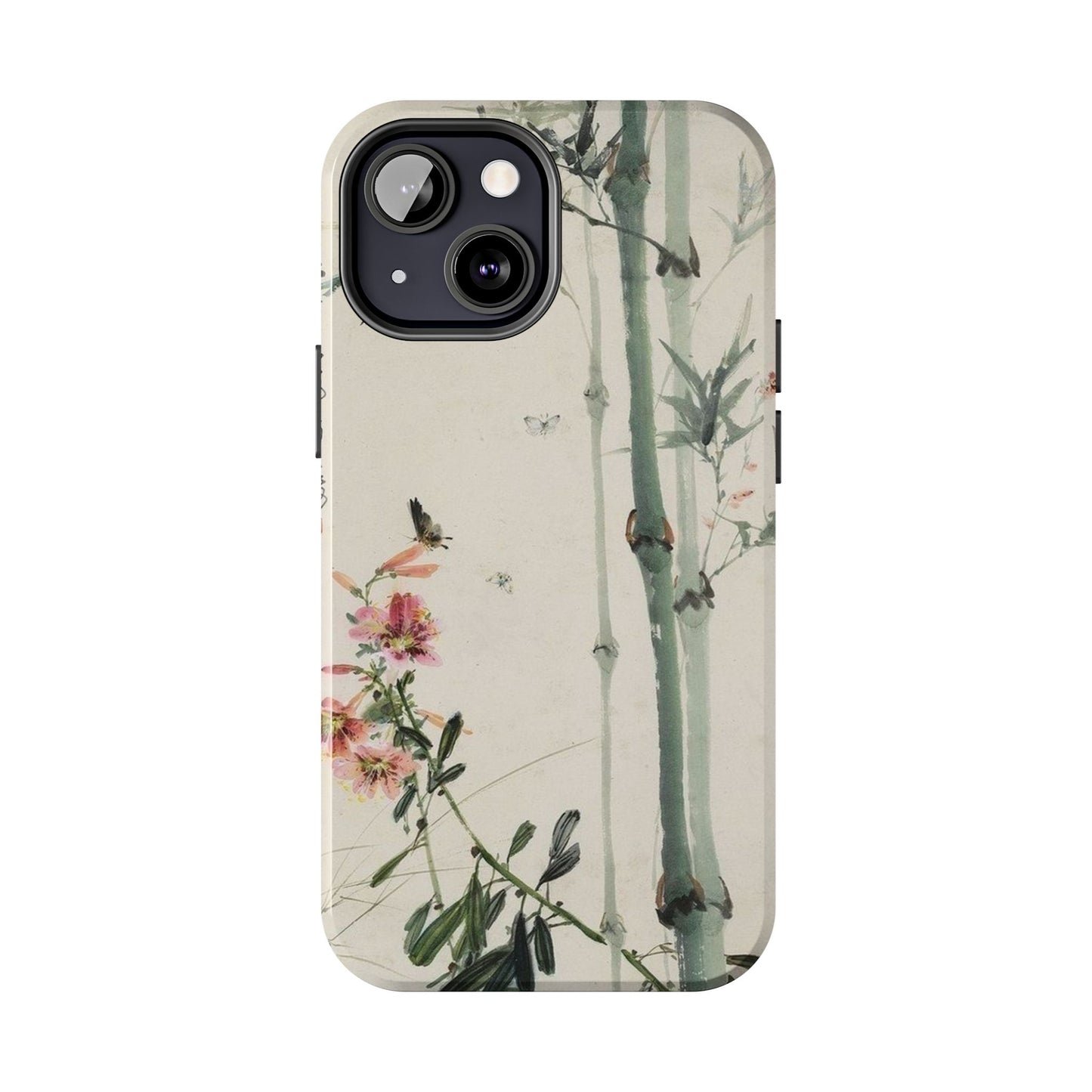 Bamboo Painting iPhone Case