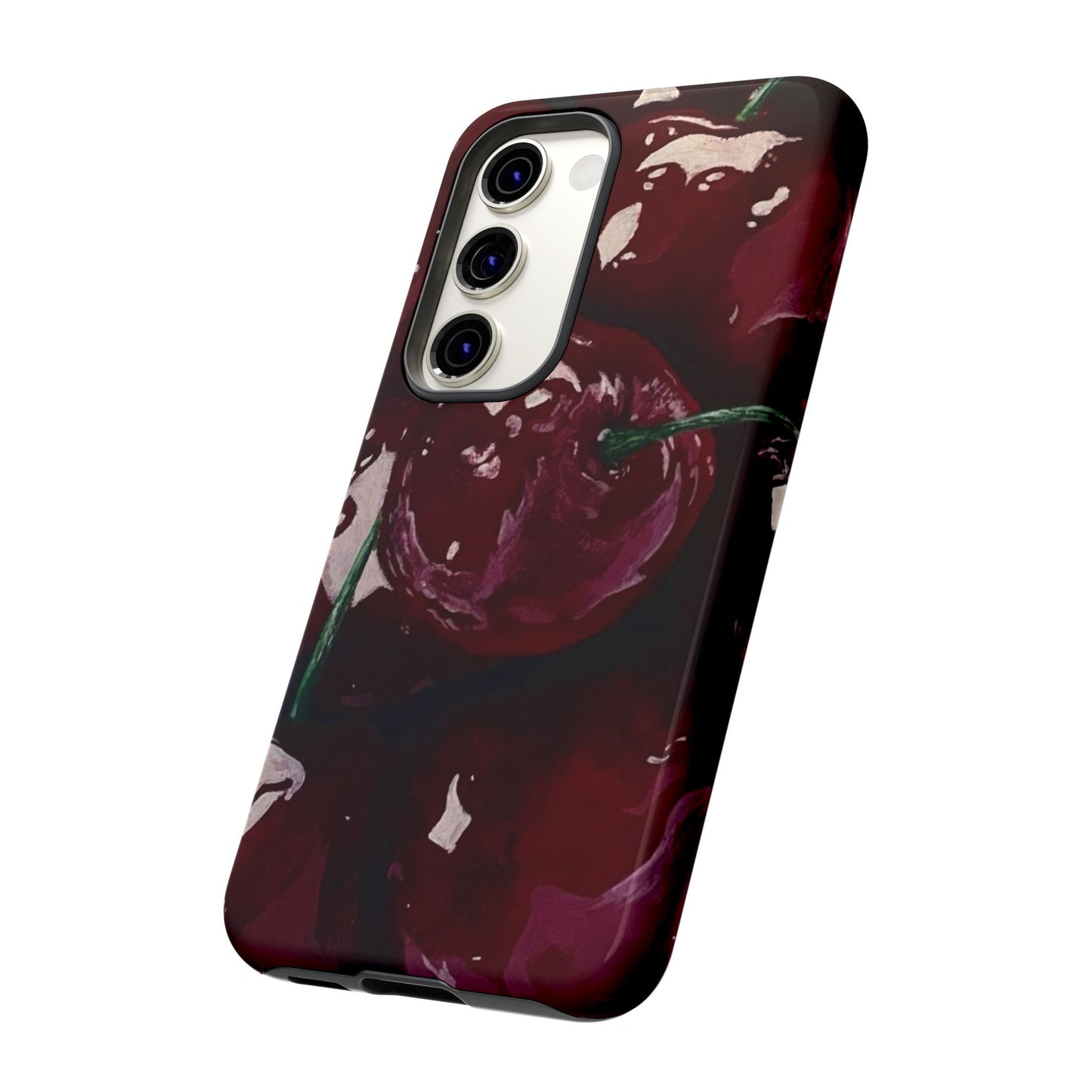 Cherry Painting iPhone Case