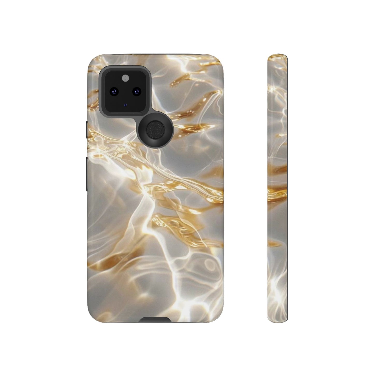 Golden Wave iPhone Case