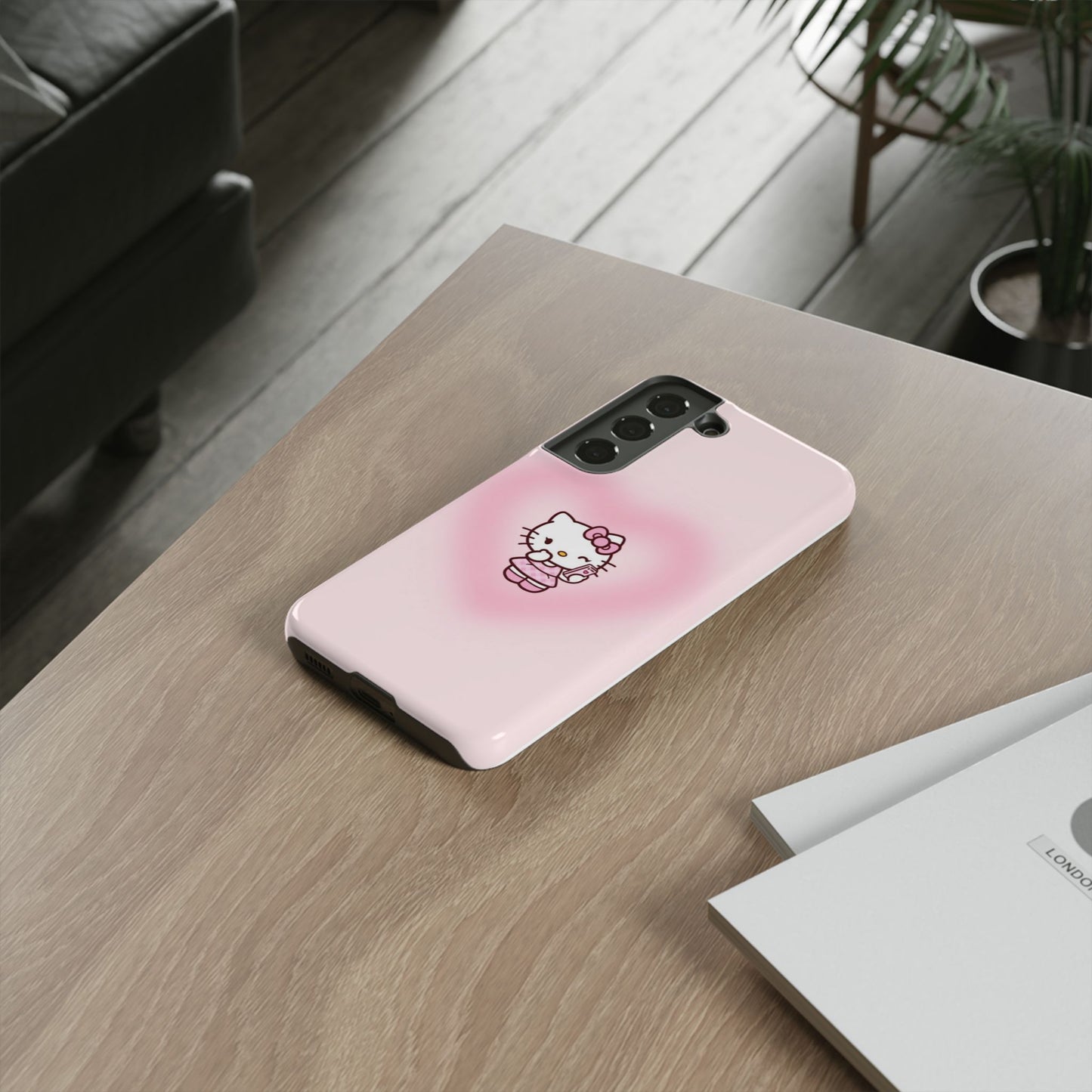 Hello Kitty Heart Aura Phone Case