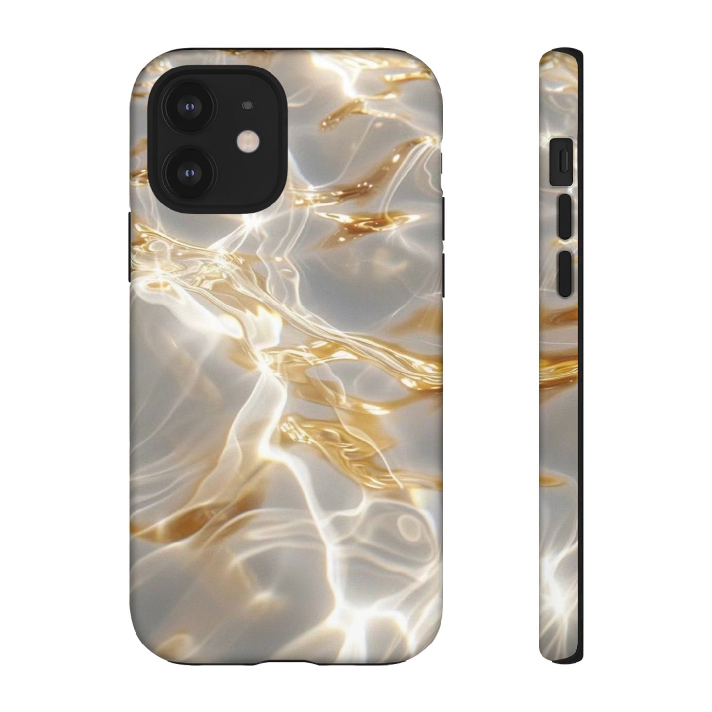 Golden Wave iPhone Case