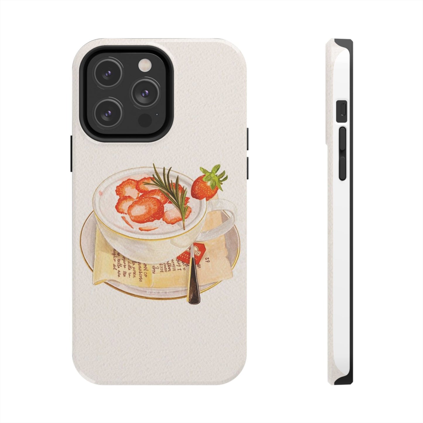 Strawberry Cream iPhone Case