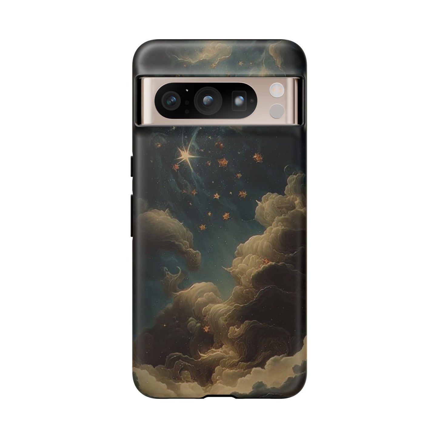 Cloudy Stars iPhone Case