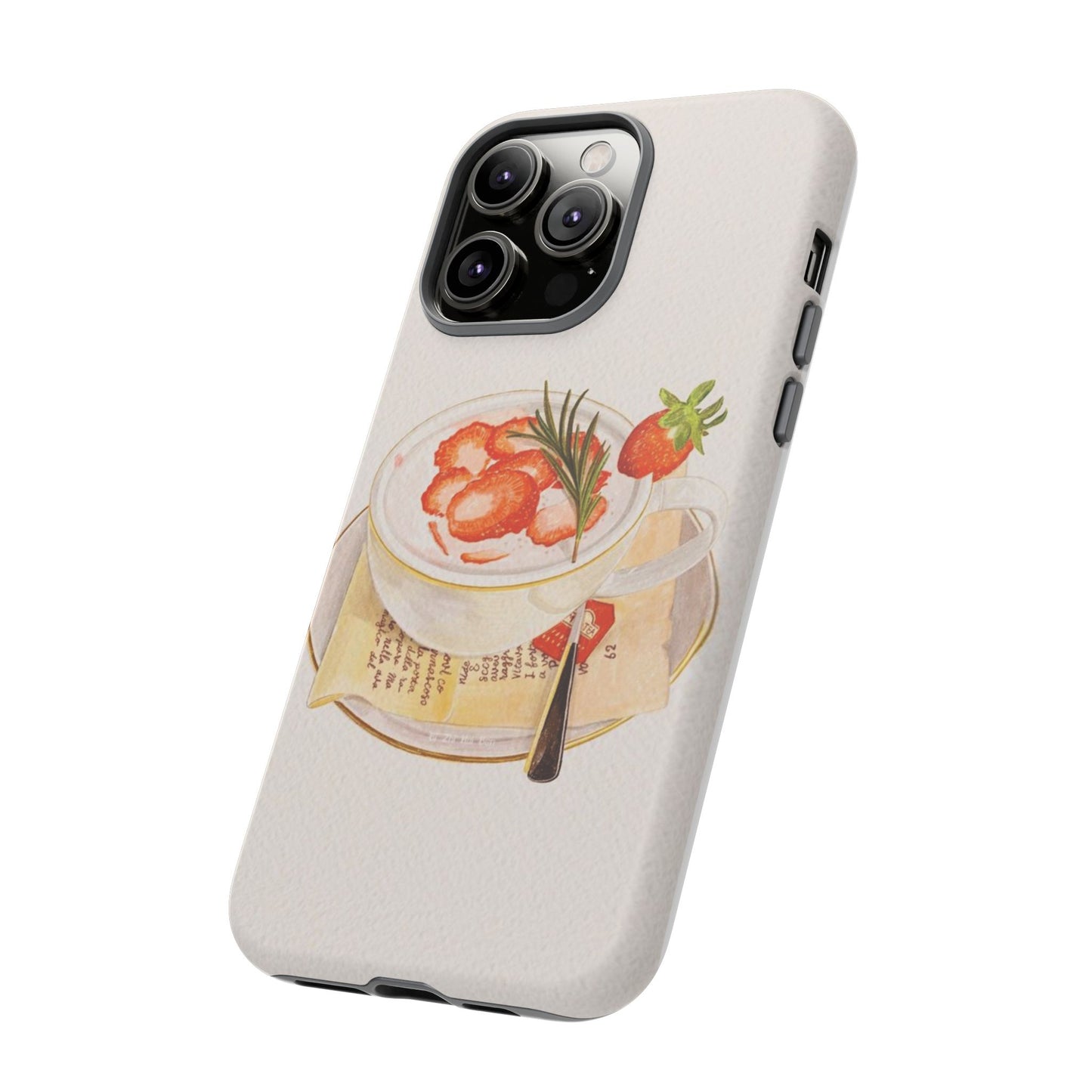 Strawberry Cream iPhone Case