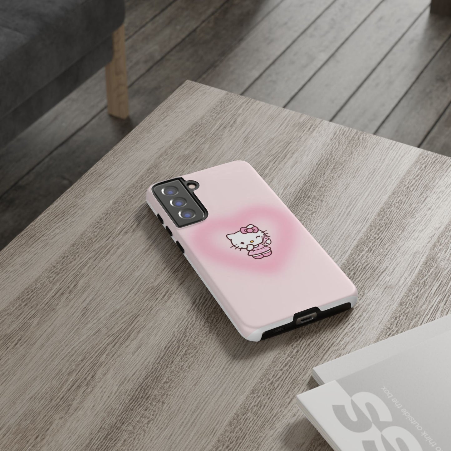 Hello Kitty Heart Aura Phone Case