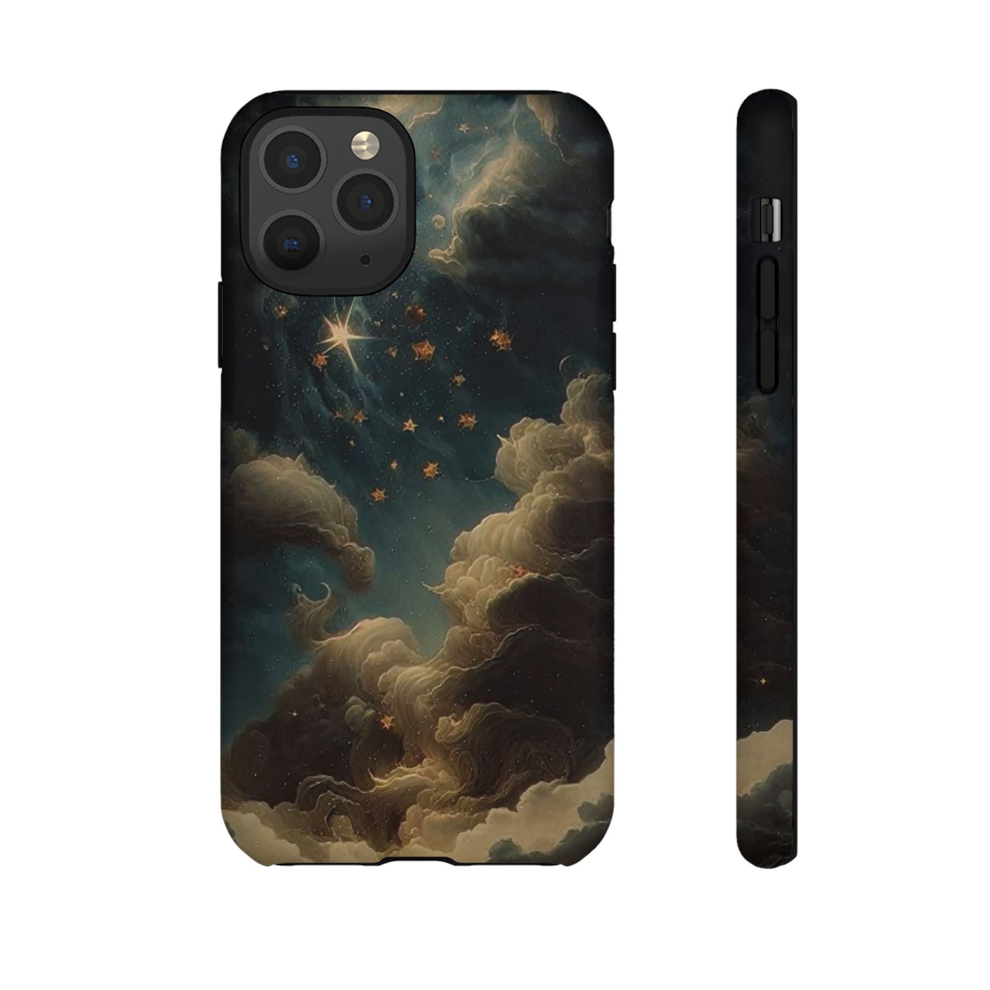 Cloudy Stars iPhone Case