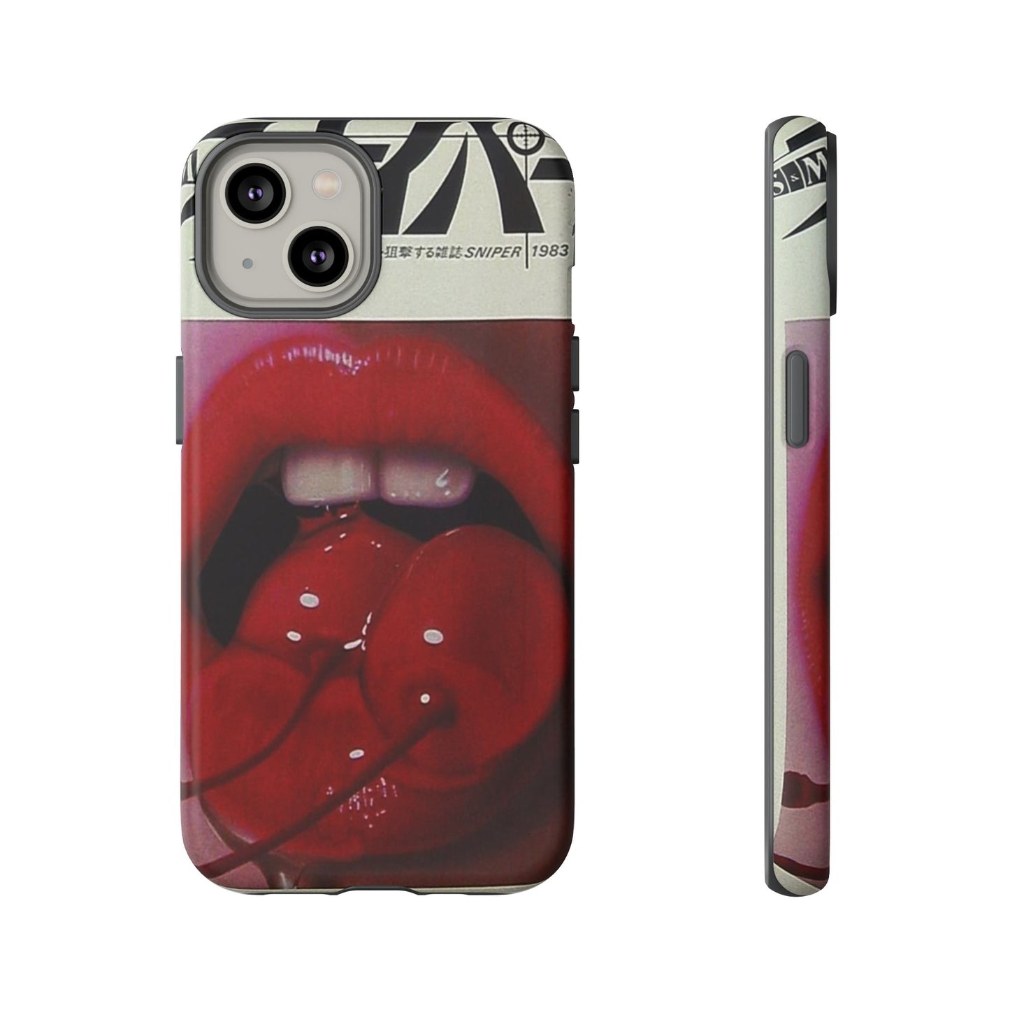 Cherry Lips iPhone Case