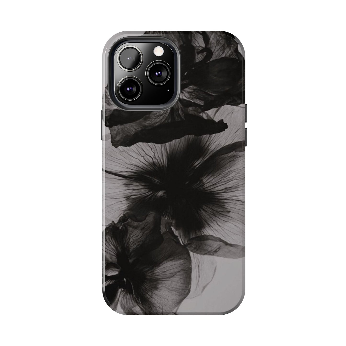 Black & White Floral iPhone Case