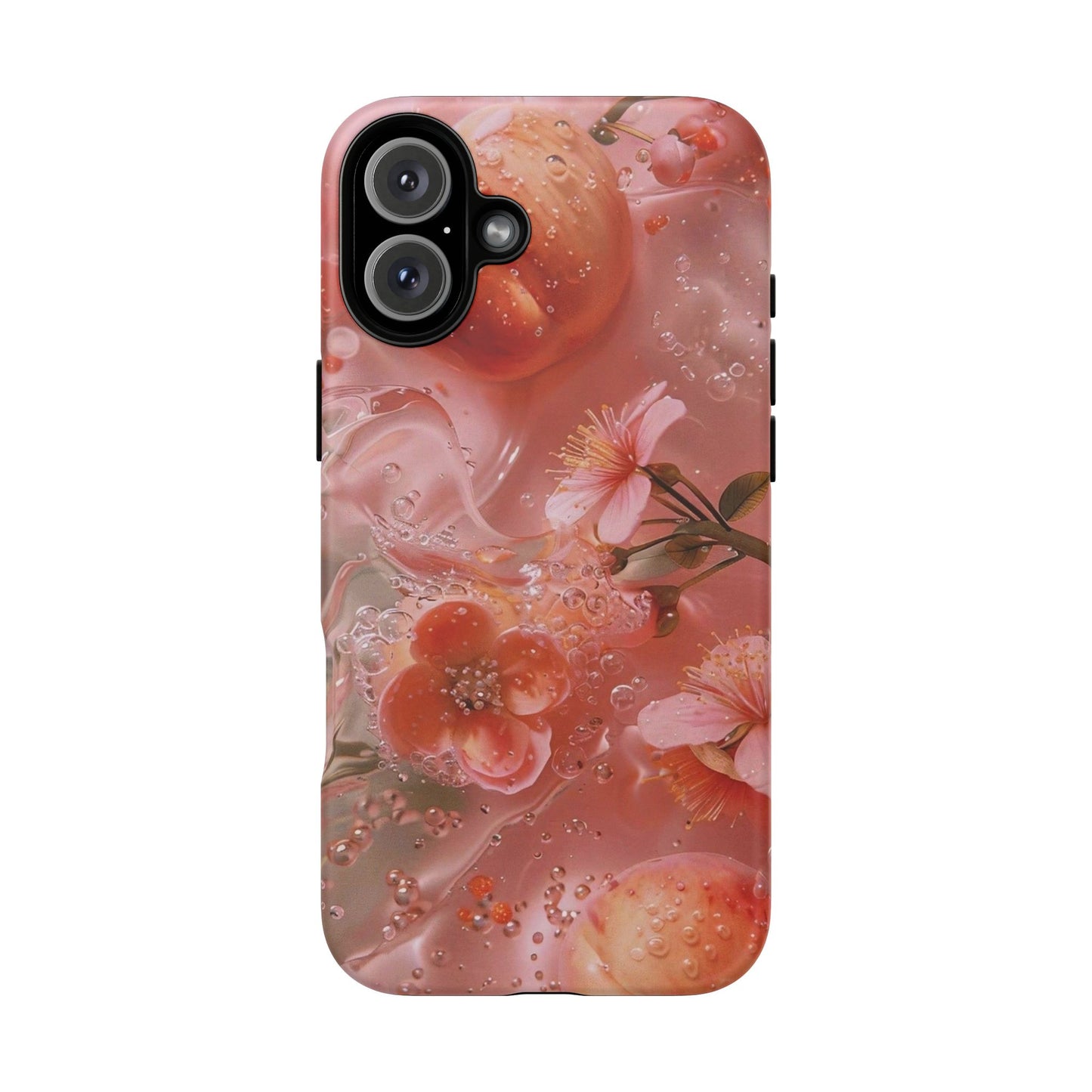 Peach Lily  iPhone Case