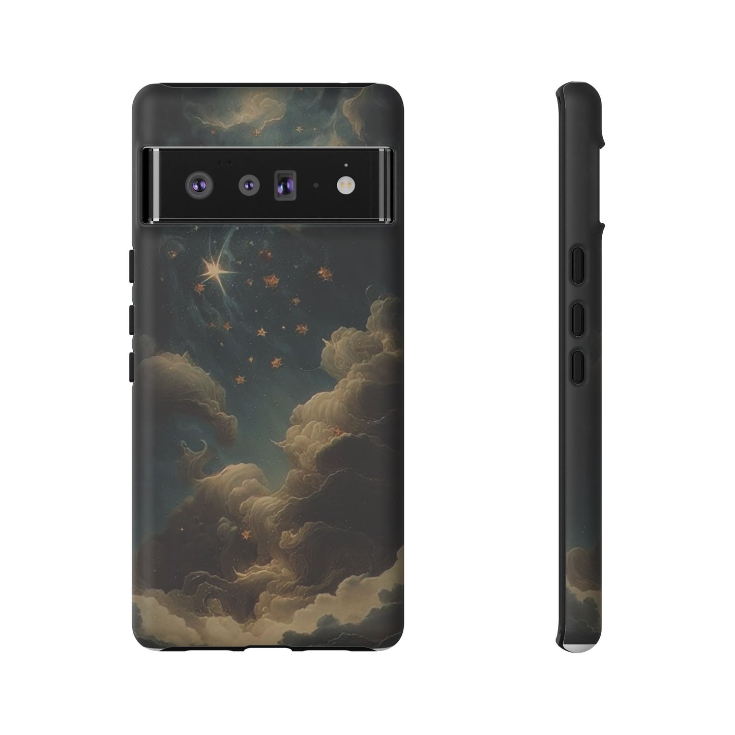 Cloudy Stars iPhone Case